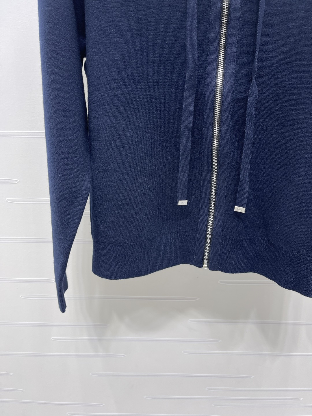DIOR Navy Logo Embroidery Knit Tracksuit Set