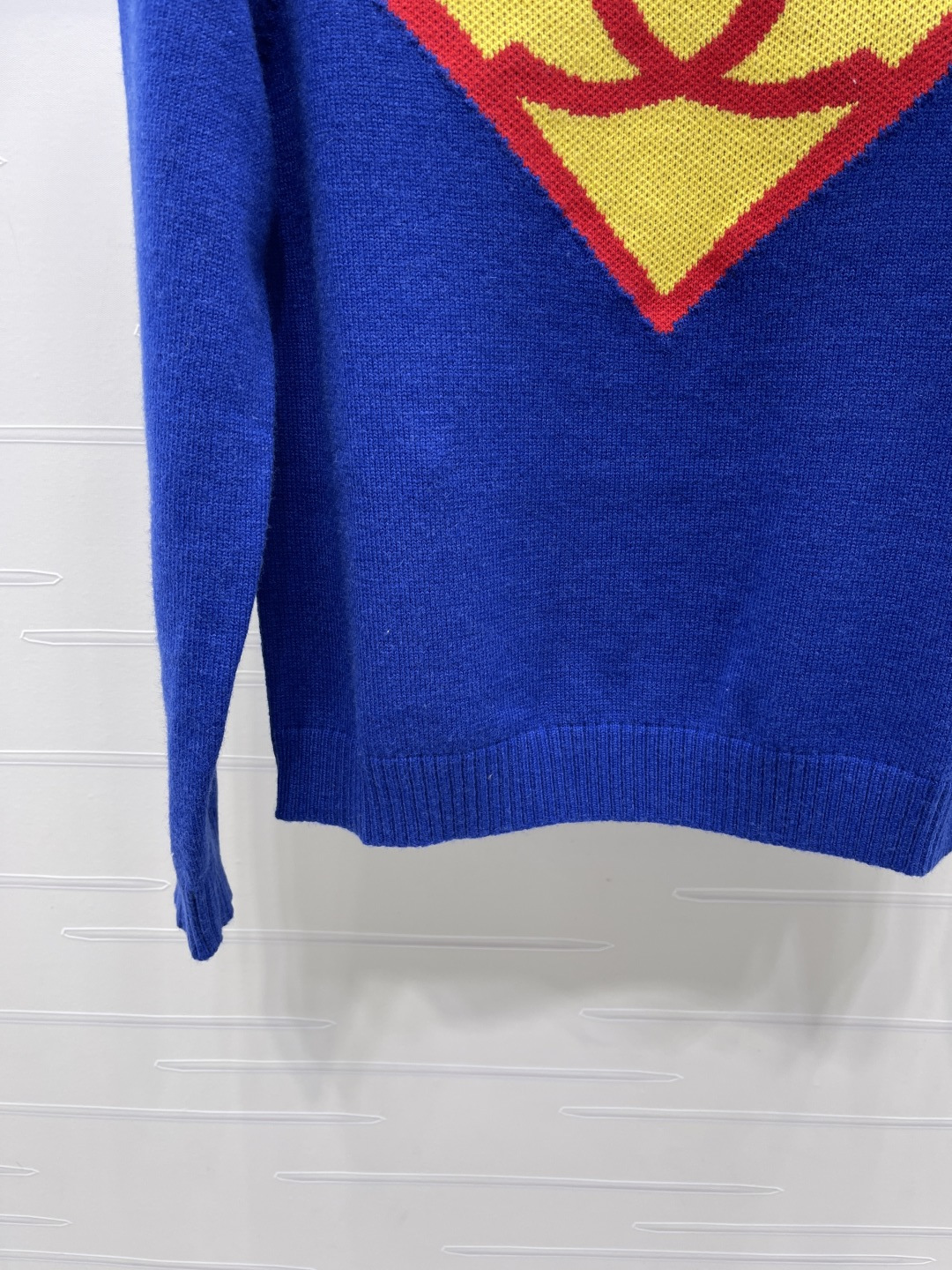 Chanel Superman Diamond CC Knit Sweater