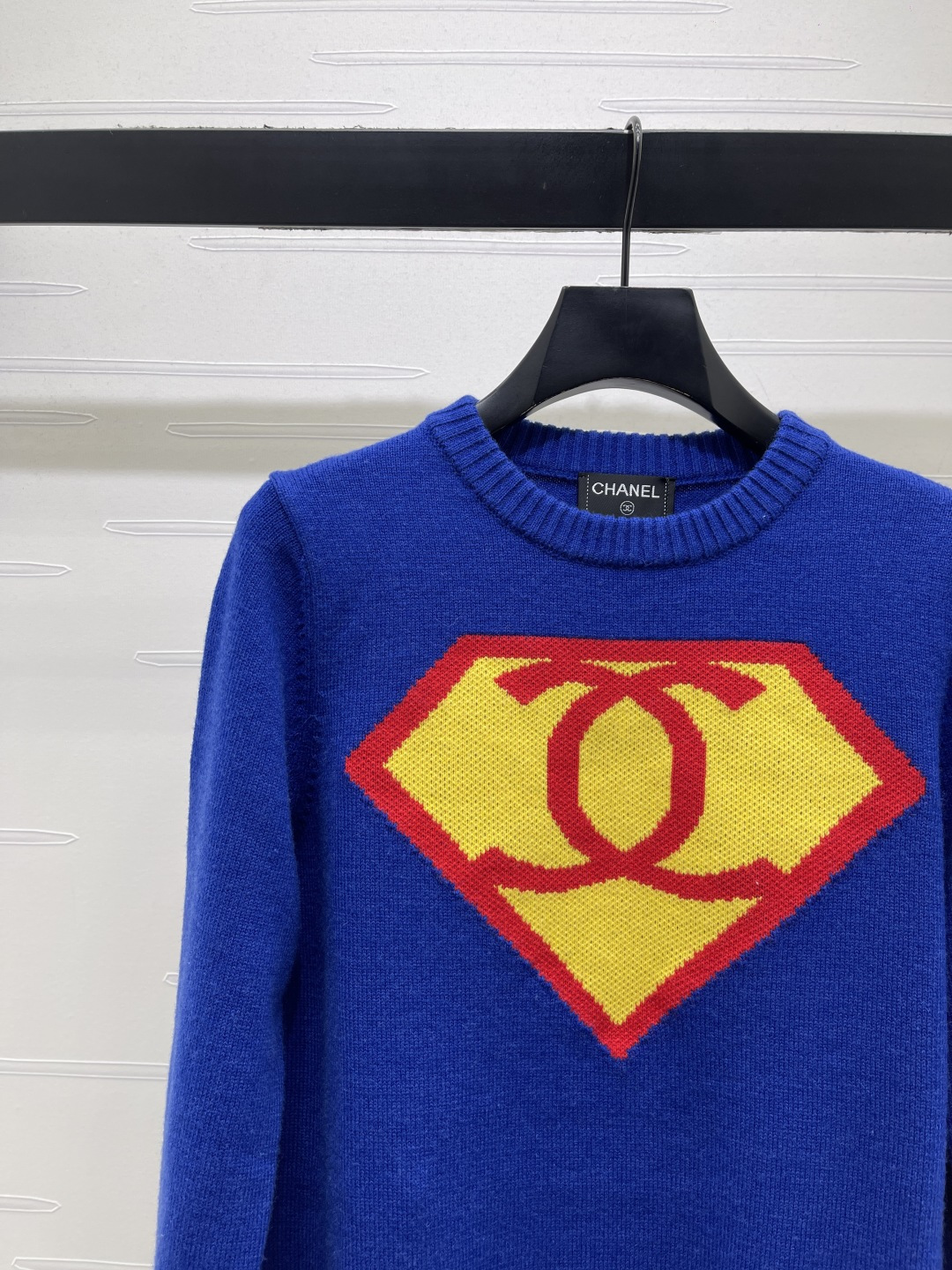 Chanel Superman Diamond CC Knit Sweater