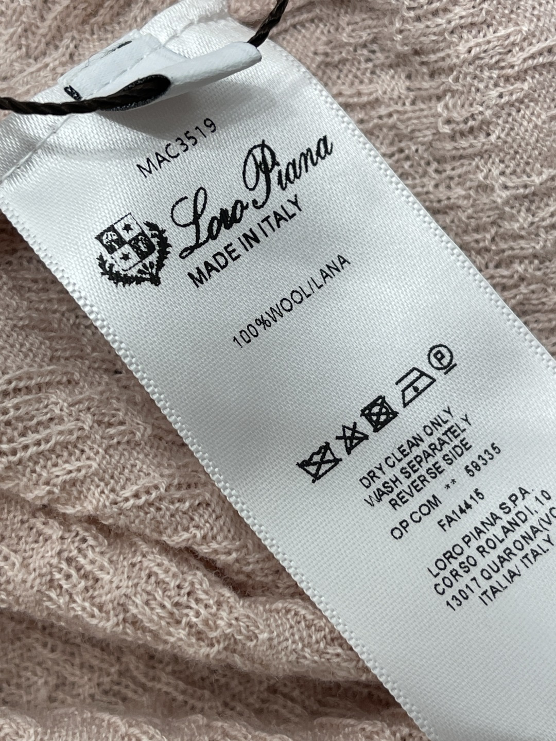 로로피아나 여성 반팔 143087 Loro Piana T Shirt 상세 이미지 9