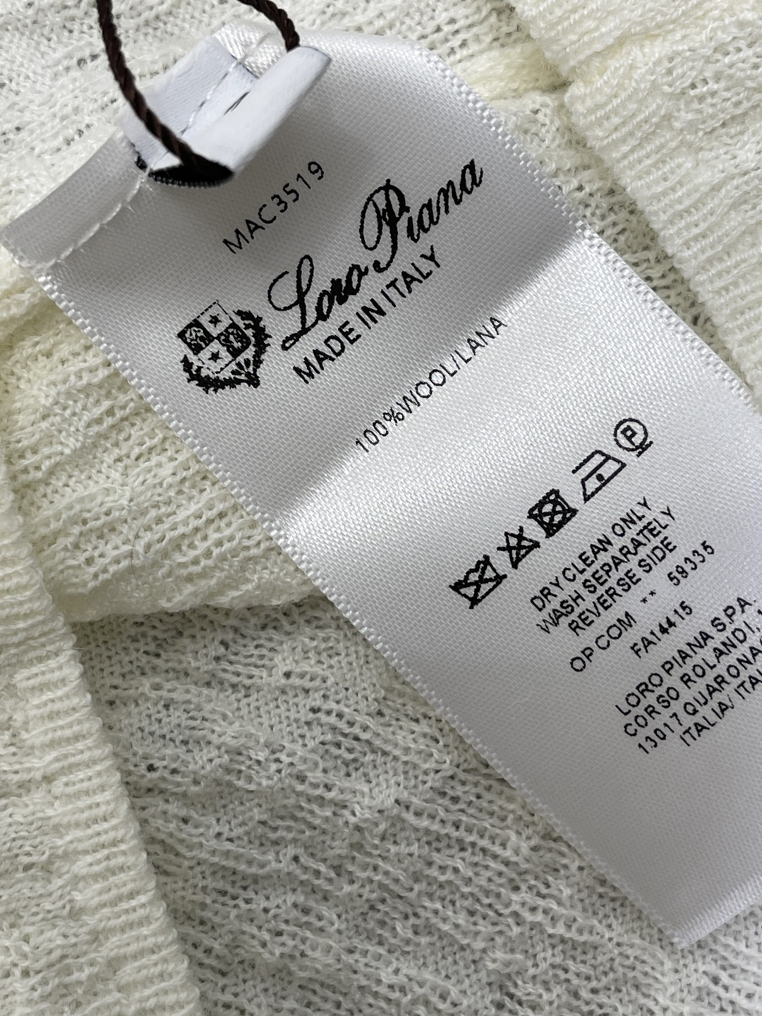 로로피아나 여성 반팔 143089 Loro Piana T Shirt 상세 이미지 9