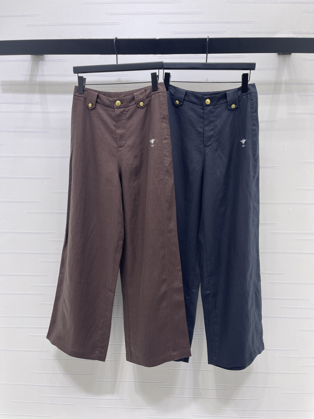 dior medaillon flared pants