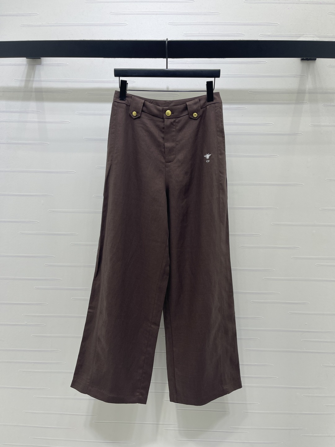 dior medaillon flared pants