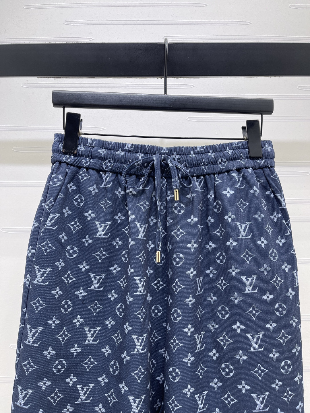 louis vuitton monogram drawstring pants