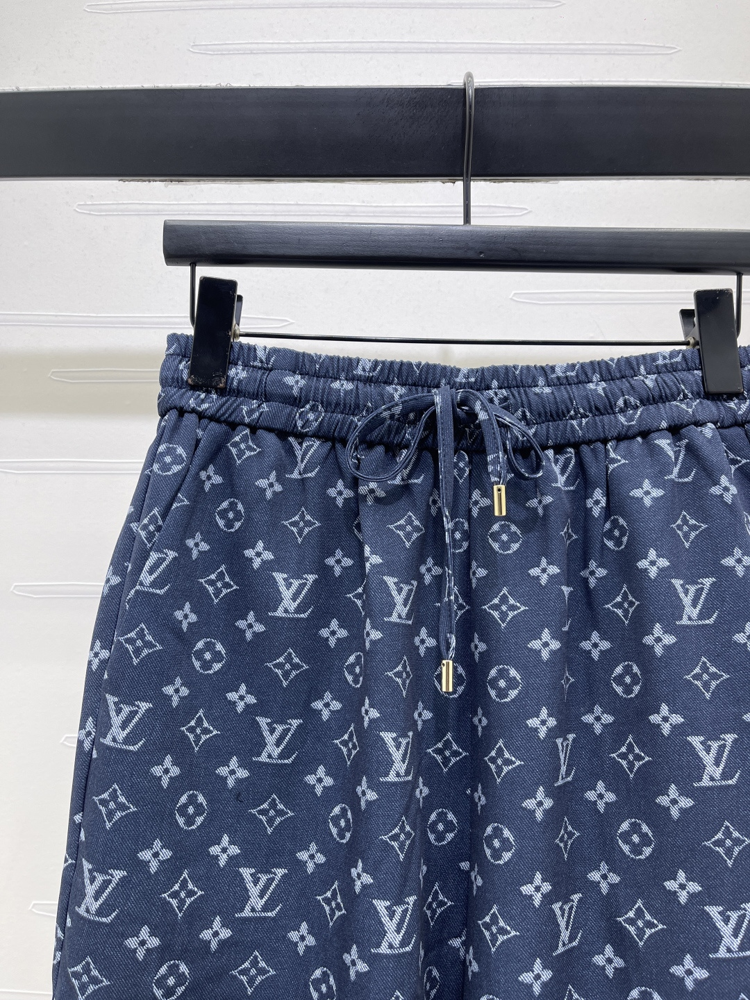 louis vuitton monogram drawstring pants