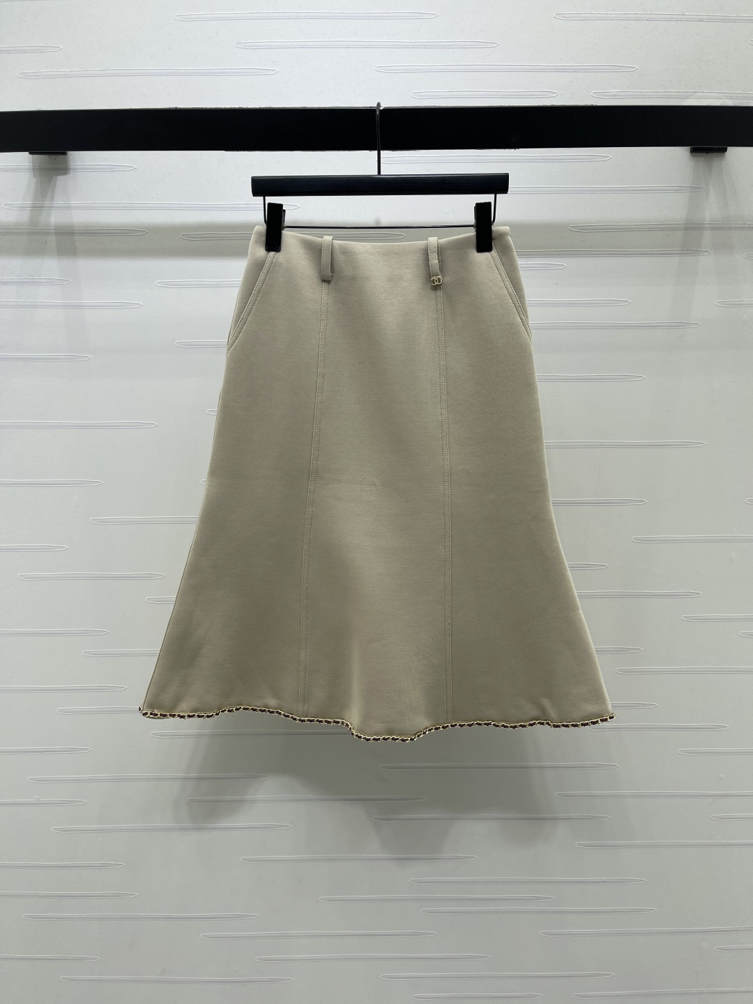 chanel zip jacket mermaid skirt set