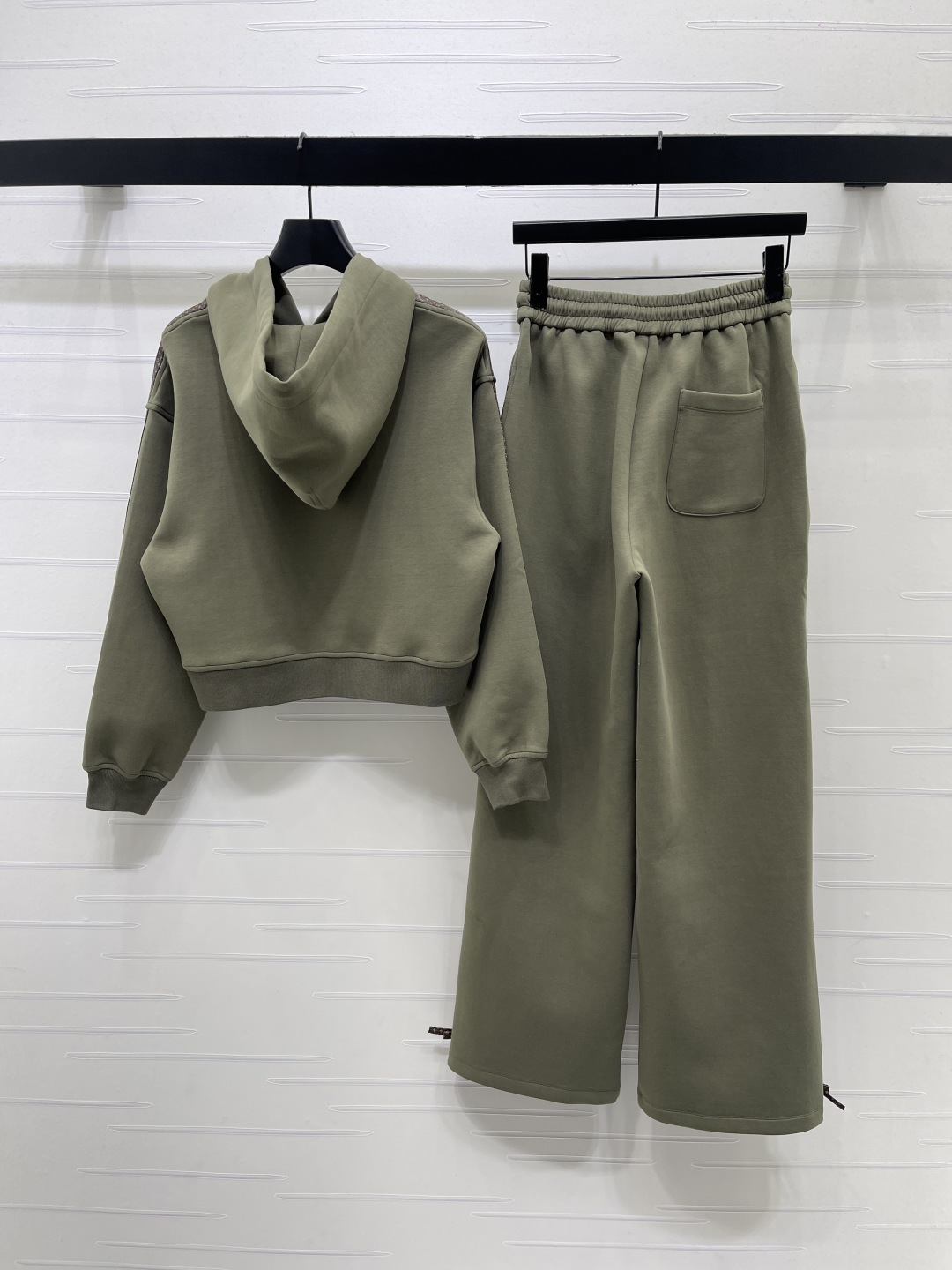 louis vuitton butterfly bow hoodie pants set