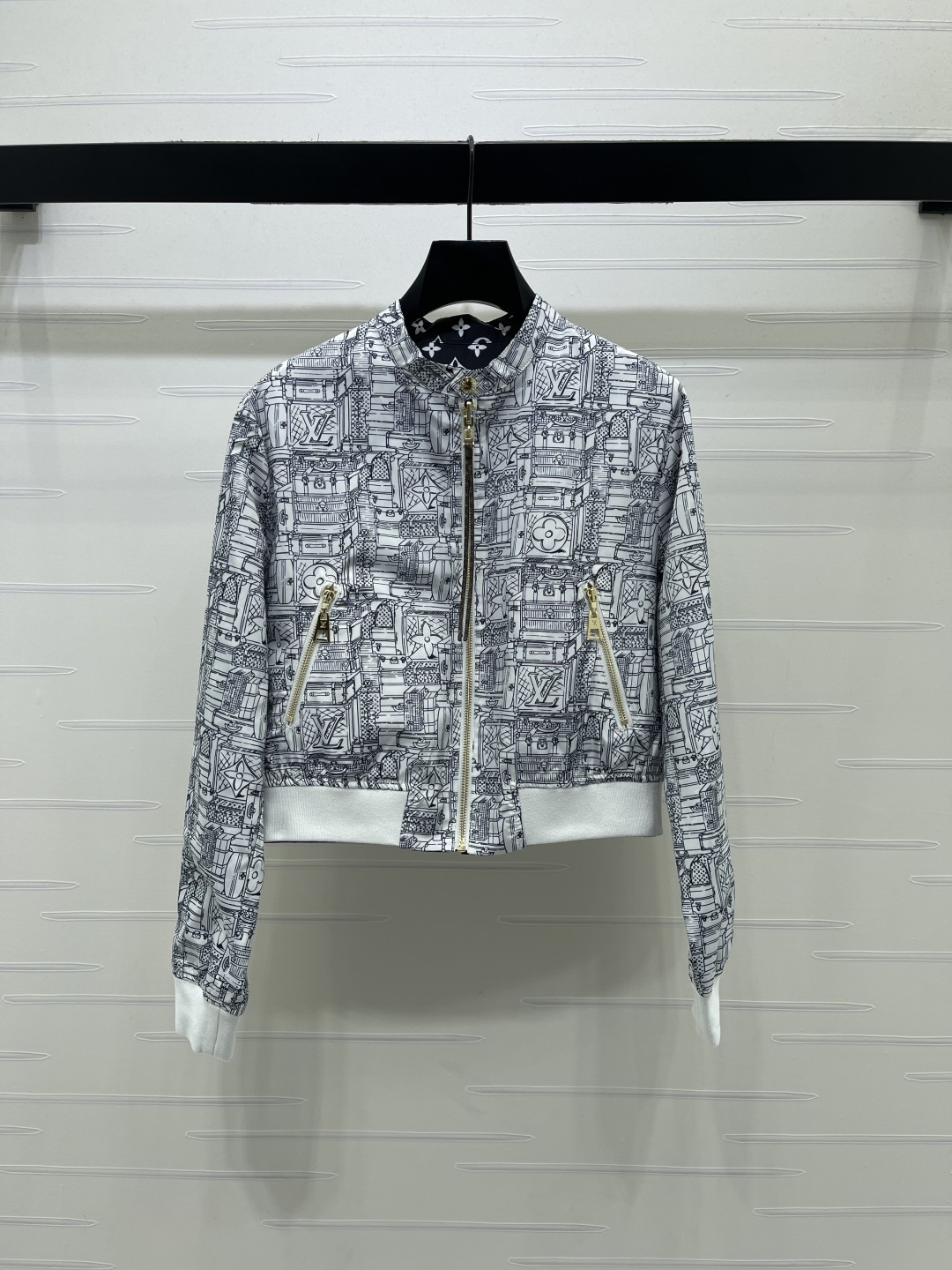 louis vuitton monogram reversible windbreaker