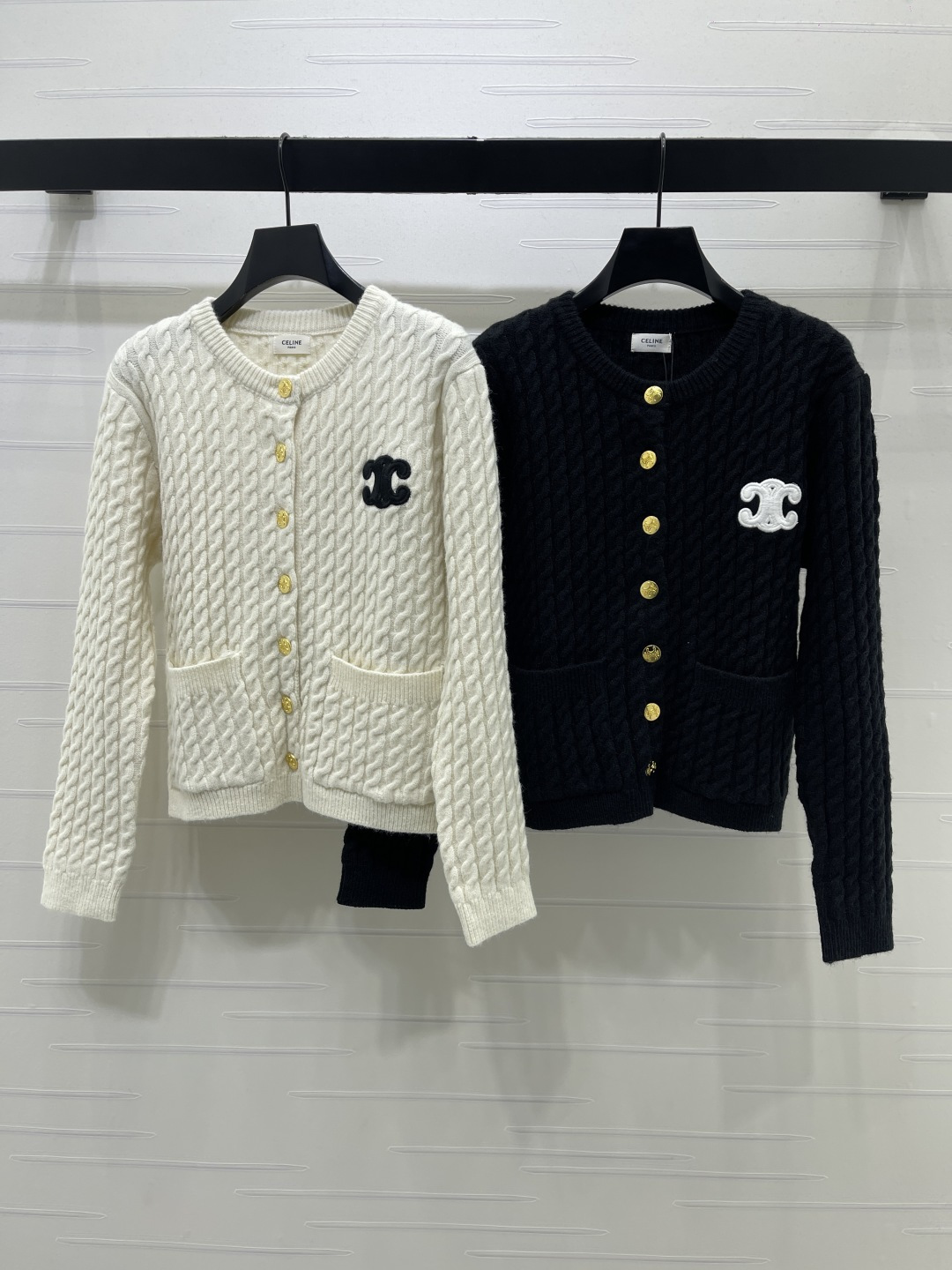 Celine Cable Knit Cardigan