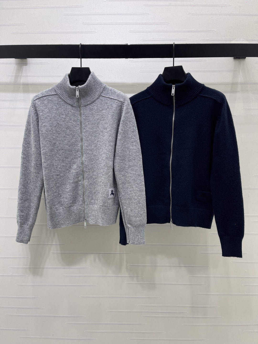 Burberry Zip Knit Cardigan