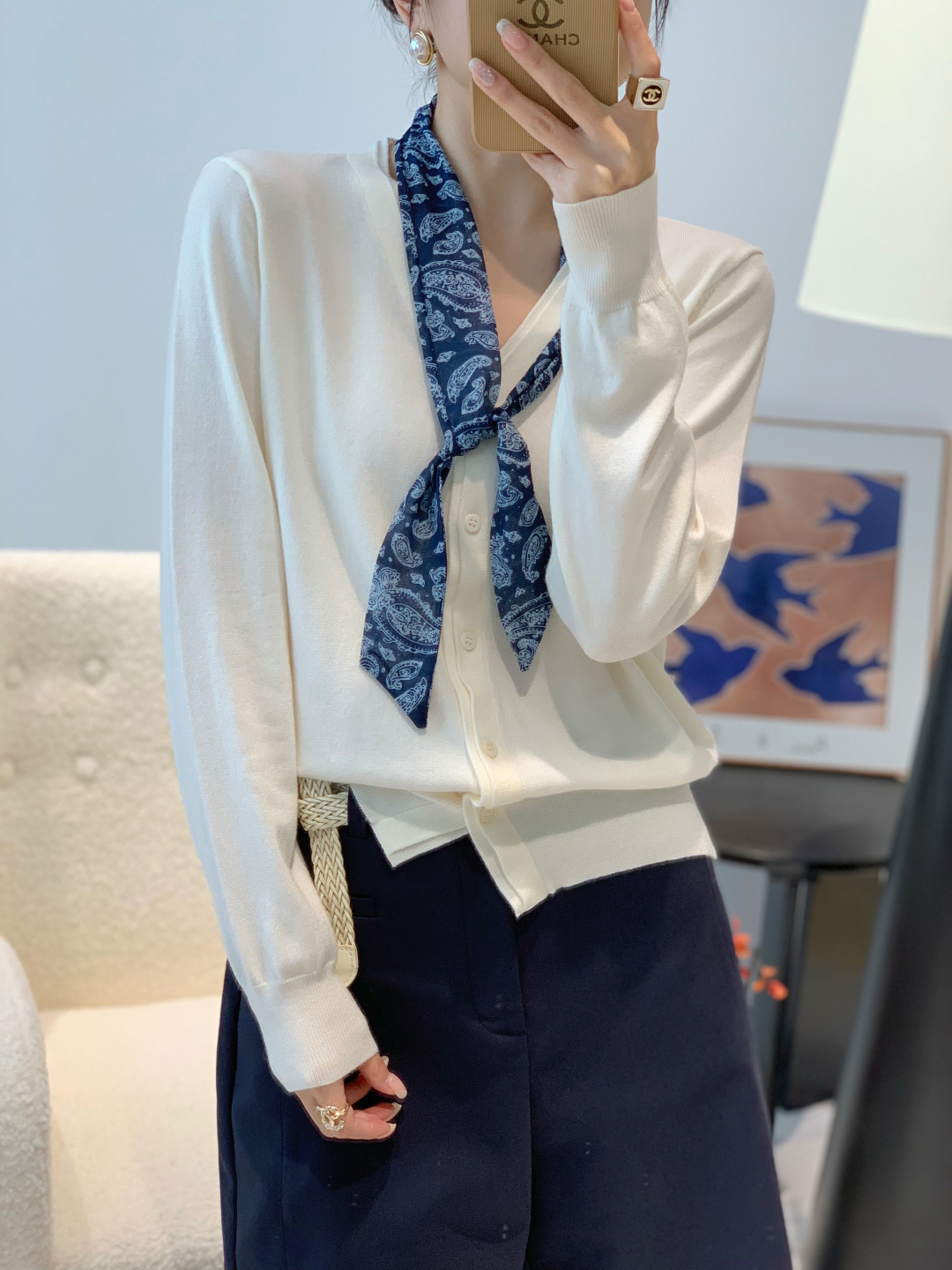 p396 Support for exchange, high-quality women’s suit, packaged LP. The new 2025 super-sweet-sweet shirt - 图片 6
