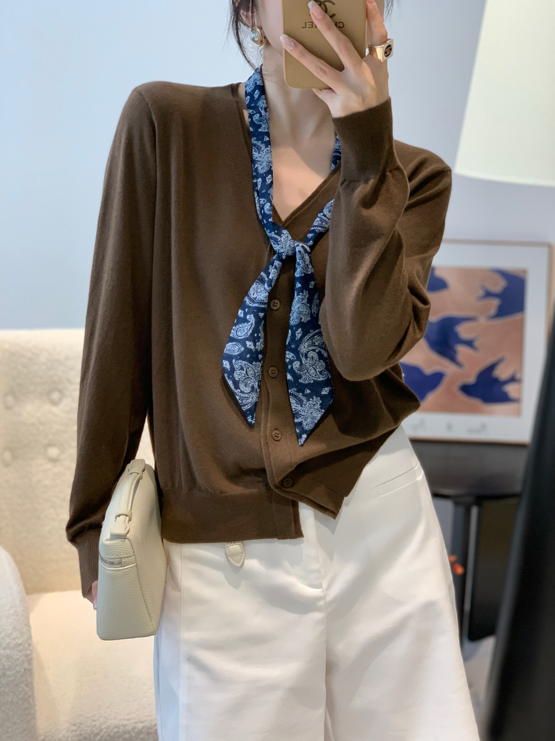 p396 Support for exchange, high-quality women’s suit, packaged LP. The new 2025 super-sweet-sweet shirt - 图片 3