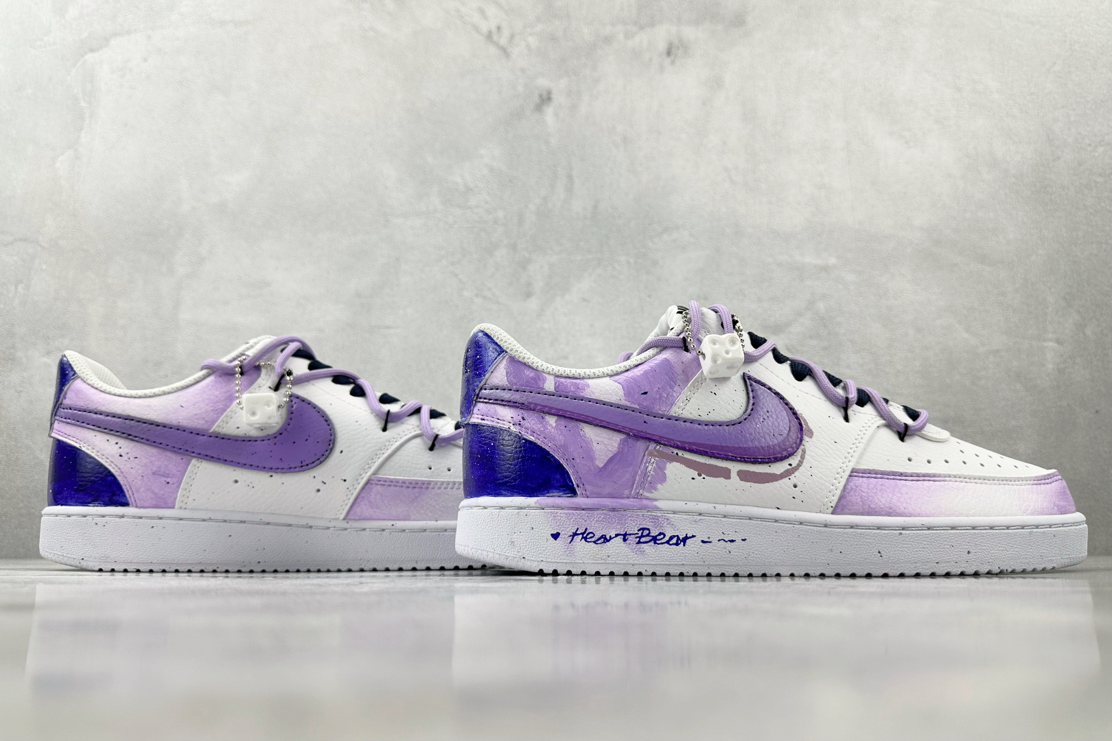 定制版  
【定制球鞋】Nike Court Vision 坠入银河 紫色

货号：DH2987-101