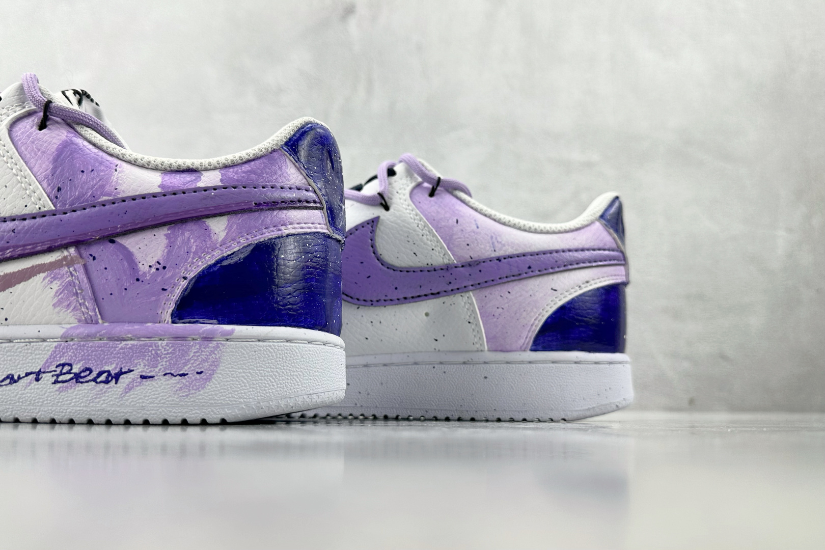 定制版  
【定制球鞋】Nike Court Vision 坠入银河 紫色

货号：DH2987-101