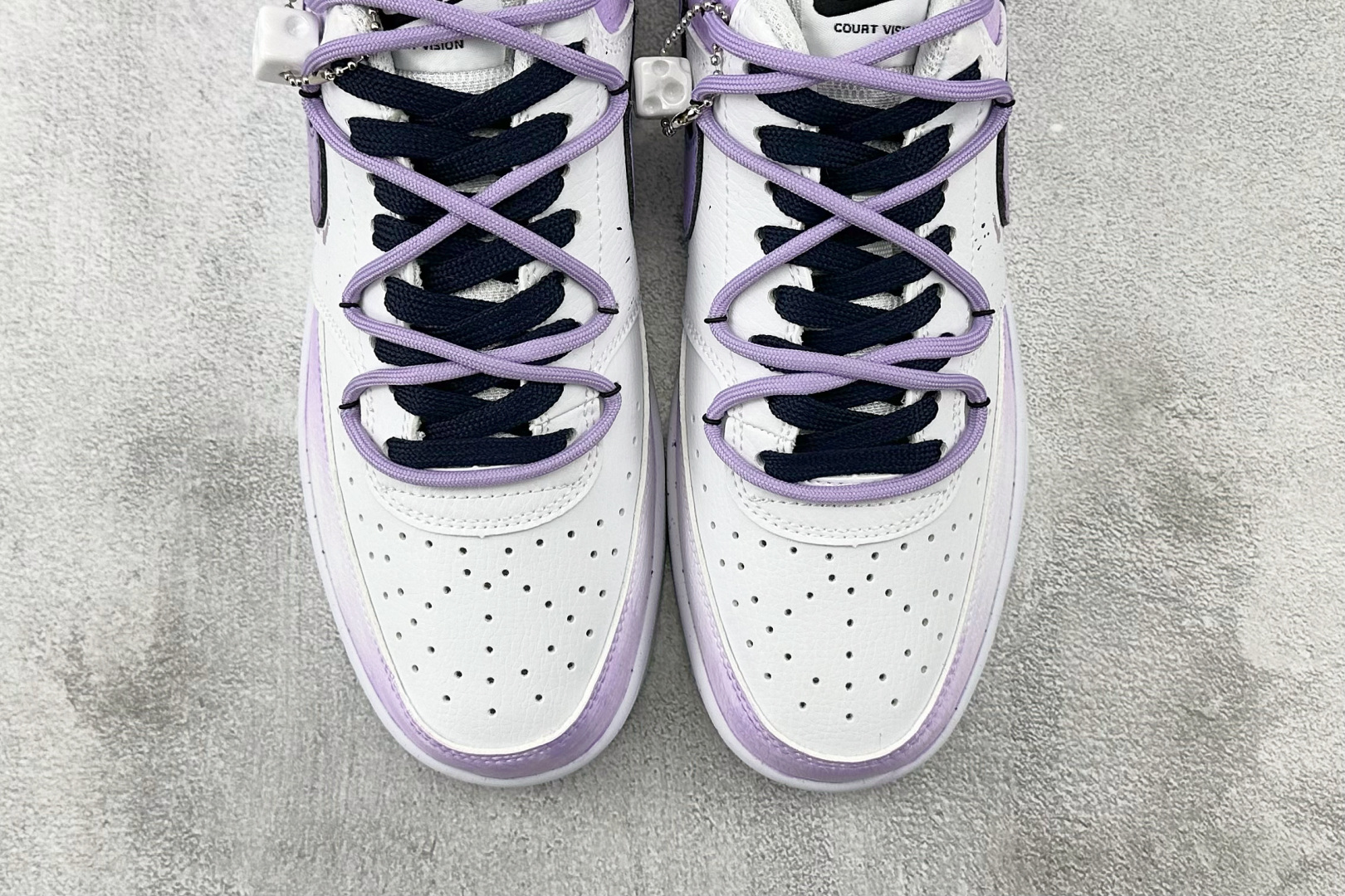 定制版  
【定制球鞋】Nike Court Vision 坠入银河 紫色

货号：DH2987-101