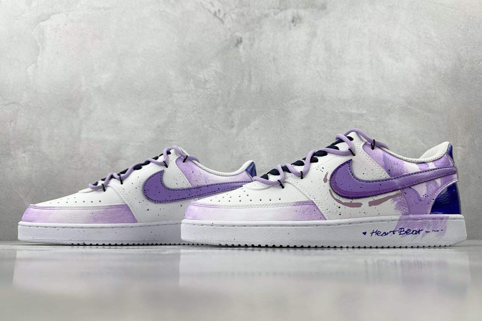 定制版  
【定制球鞋】Nike Court Vision 坠入银河 紫色

货号：DH2987-101