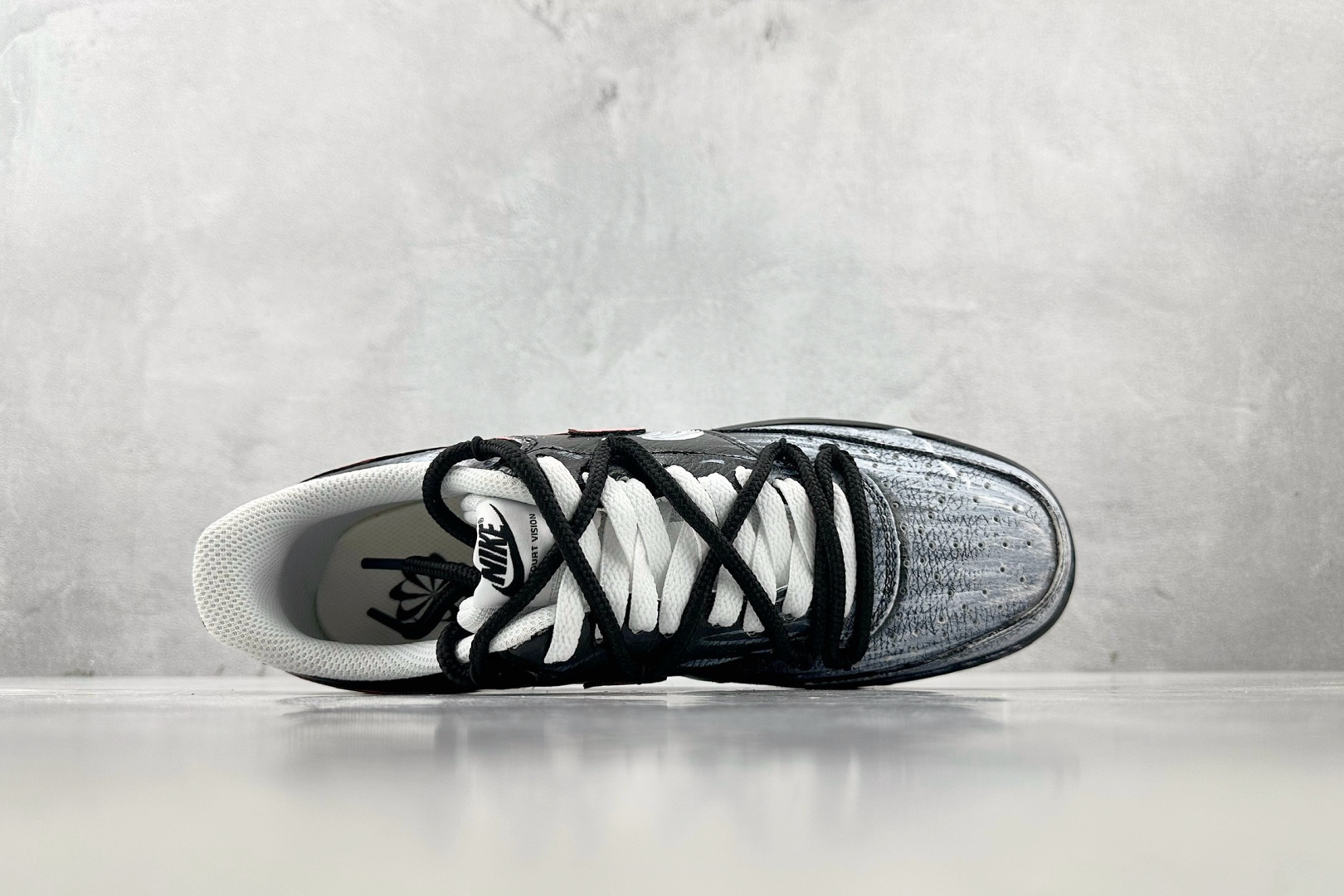 定制版  
【定制球鞋】Nike Court Vision 制造病变 黑粉

货号：DH2987-101