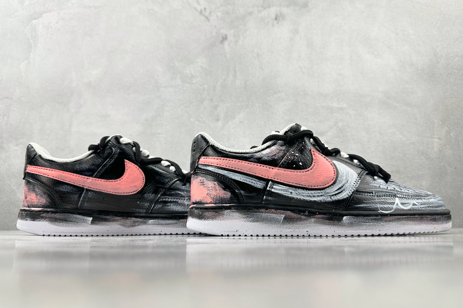 定制版  
【定制球鞋】Nike Court Vision 制造病变 黑粉

货号：DH2987-101