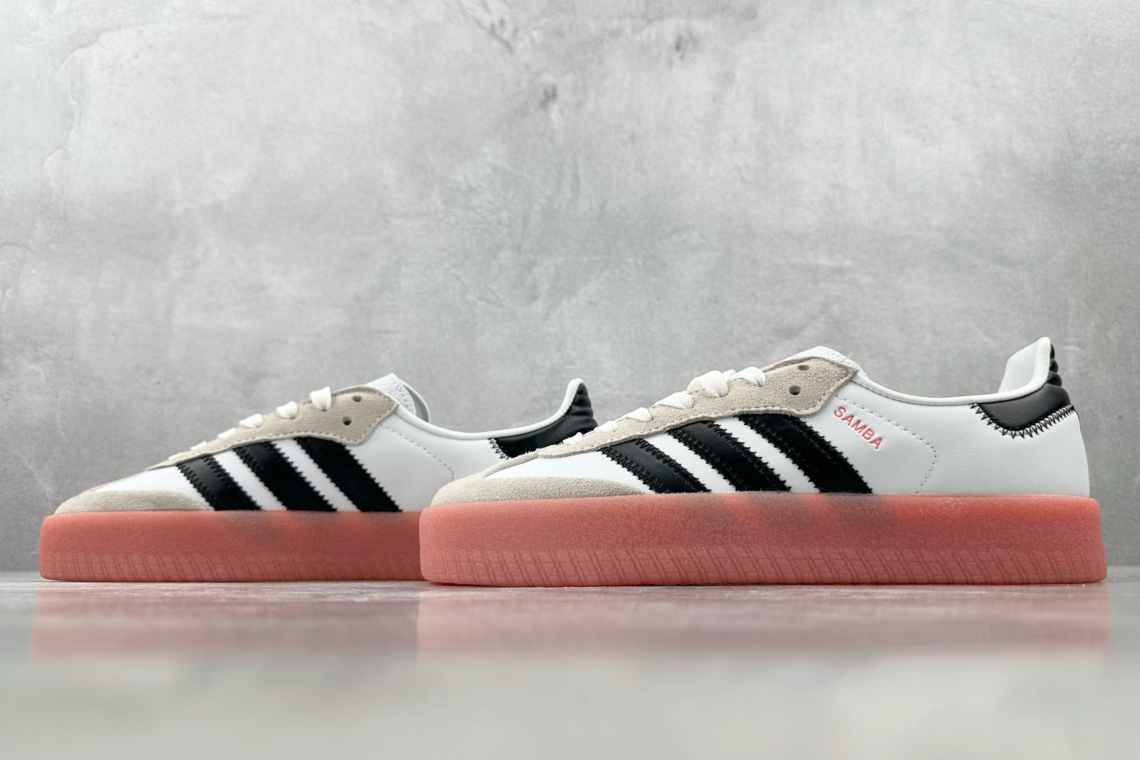 R 版 
出口订单 adidas originals Sambae 黑白

货号 ：JI3072
尺码：