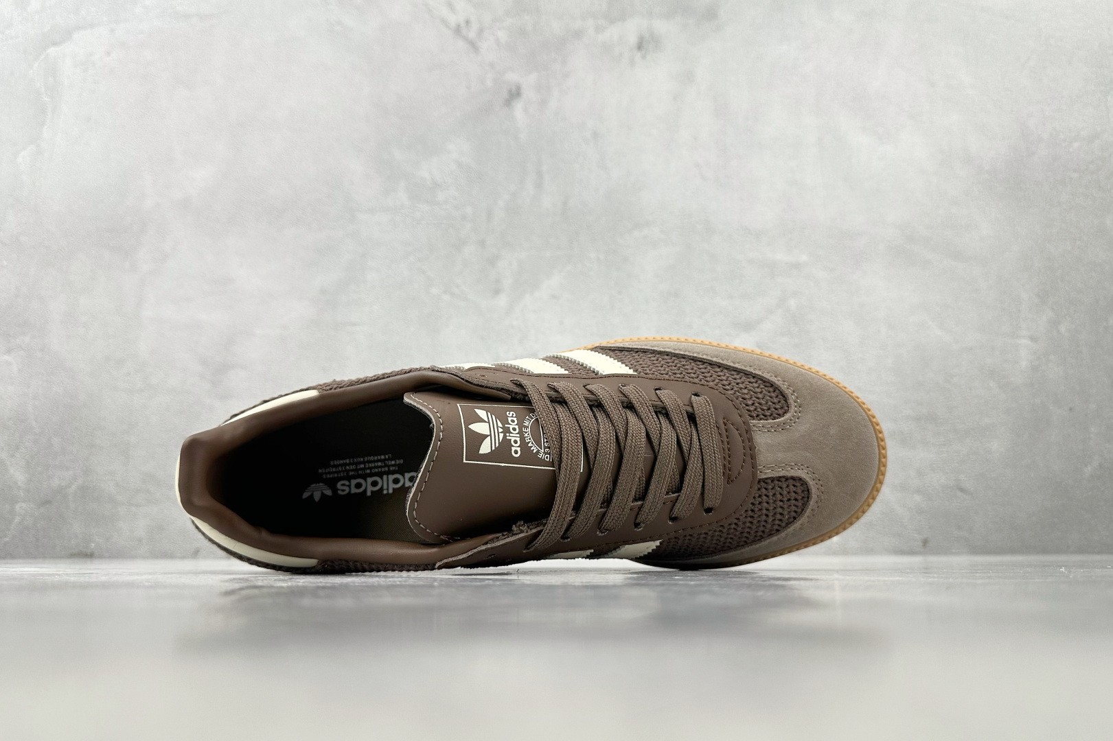 R 版 
出口订单  adidas originals SAMBA OG 棕色

货号：JI3184
尺