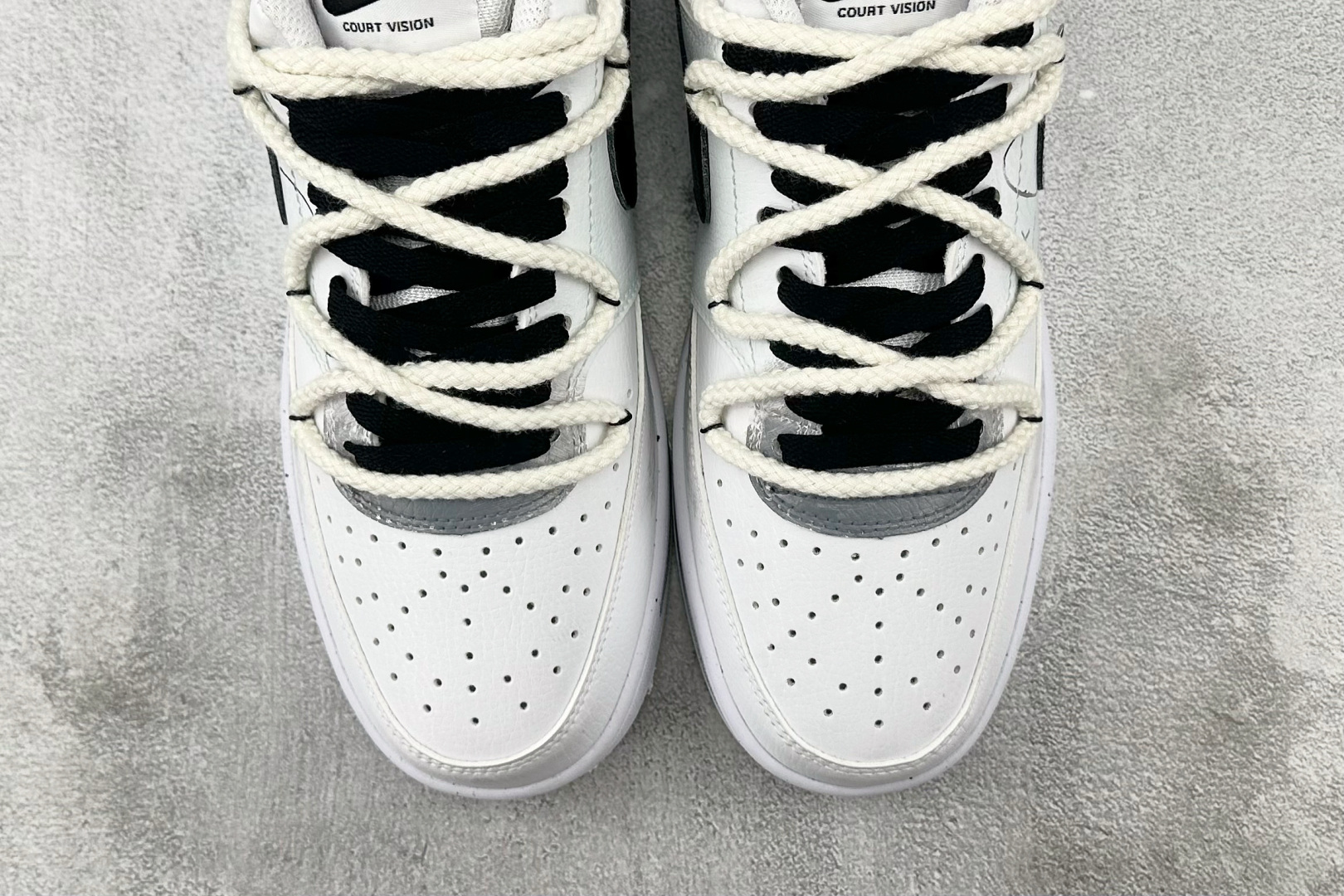 定制版  
【定制球鞋】Nike Court Vision 星际空间 灰色

货号：DH2987-101