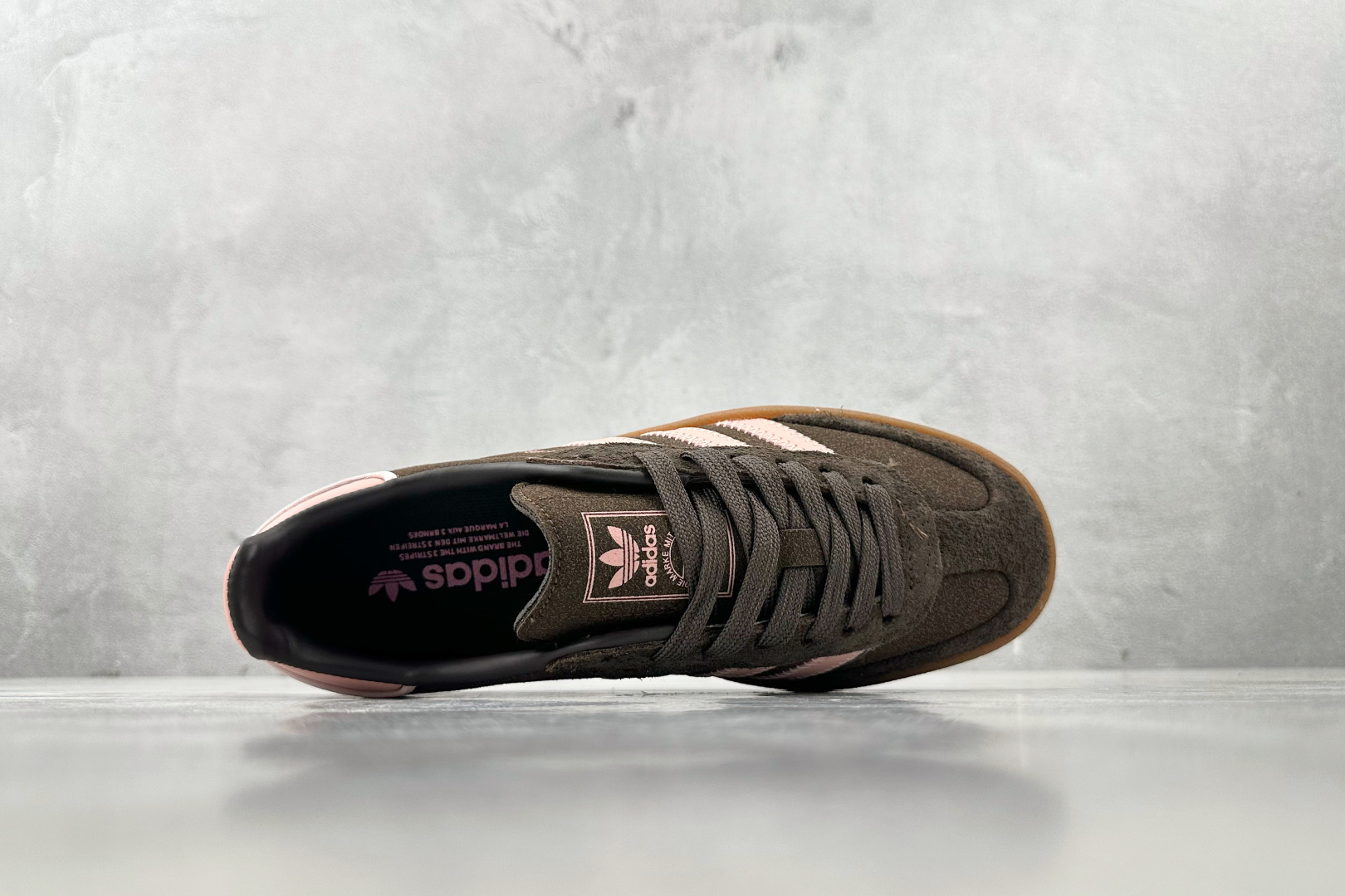 R 版 
出口订单 adidas originals Sambae 深棕色

货号 ：JI2744
尺码