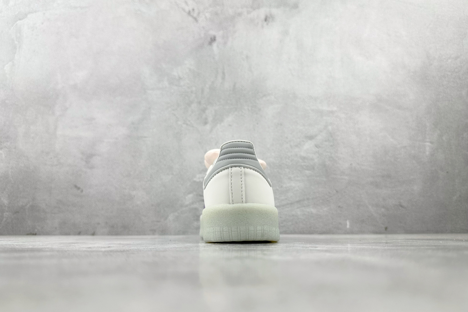出口订单 adidas originals SAMBAE 白浅紫 JR3335