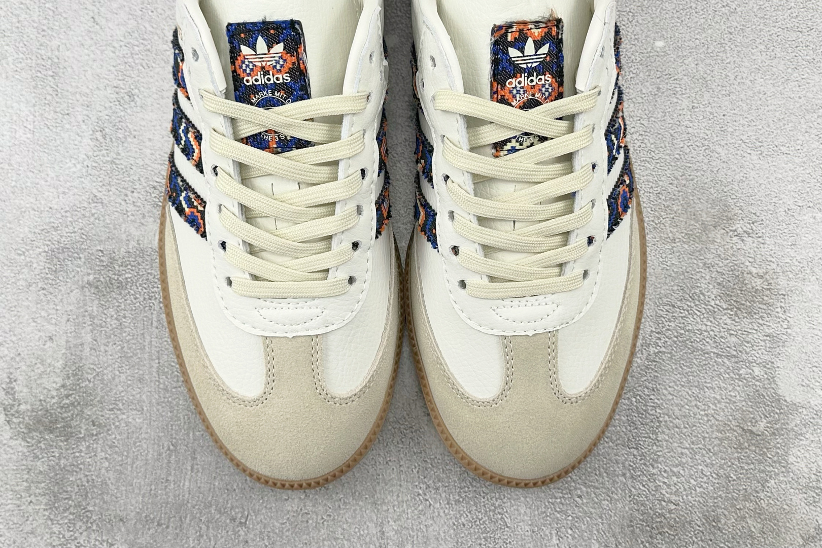 R 版 
出口订单  adidas originals SAMBA OG 奶油白

货号 ：JQ0014