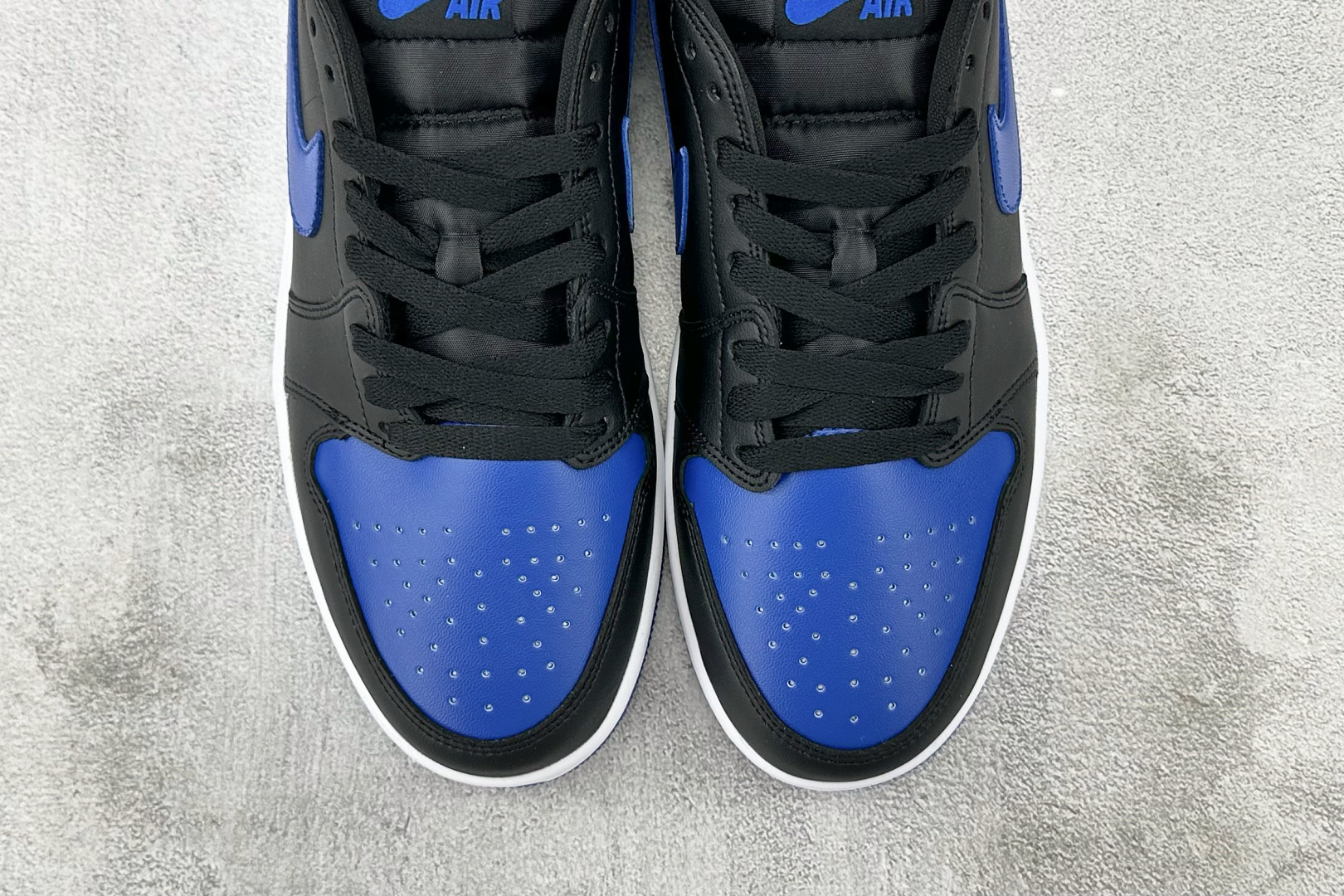 K版 
综合版  Jordan Air Jordan 1 Low ’85“Royal” 黑蓝

货号：I