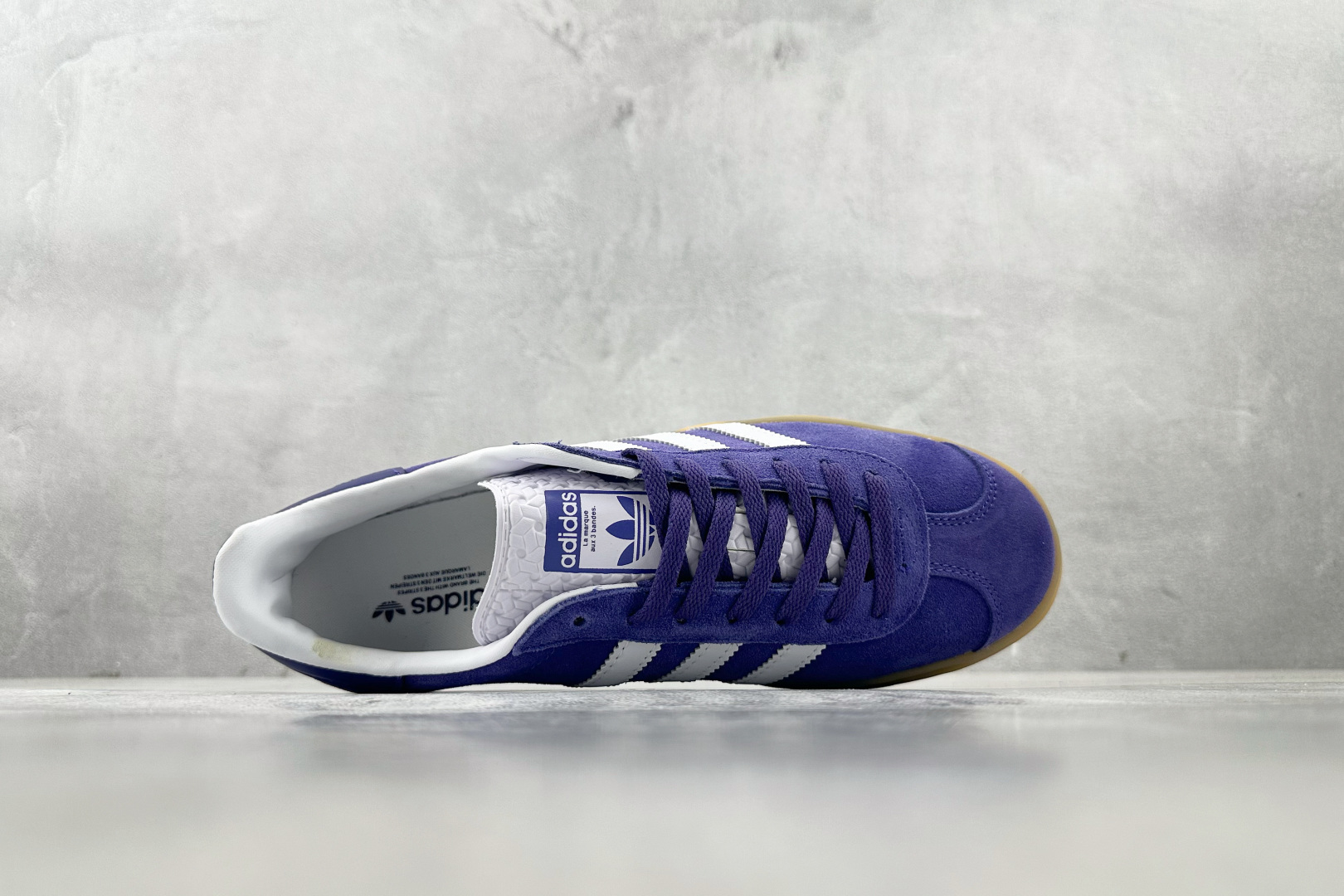 HG 
品质升级 adidas originals GAZELLE BOLD 紫白

货号：IE0419
