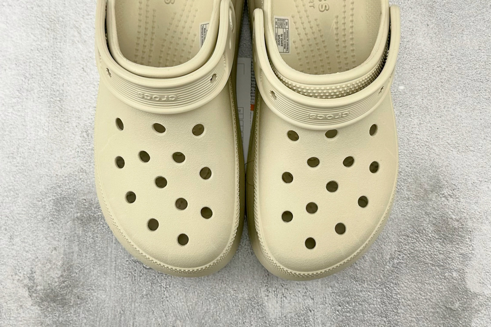 Crocs卡骆驰 Crush ClEVA 骨白色 207521-2Y2