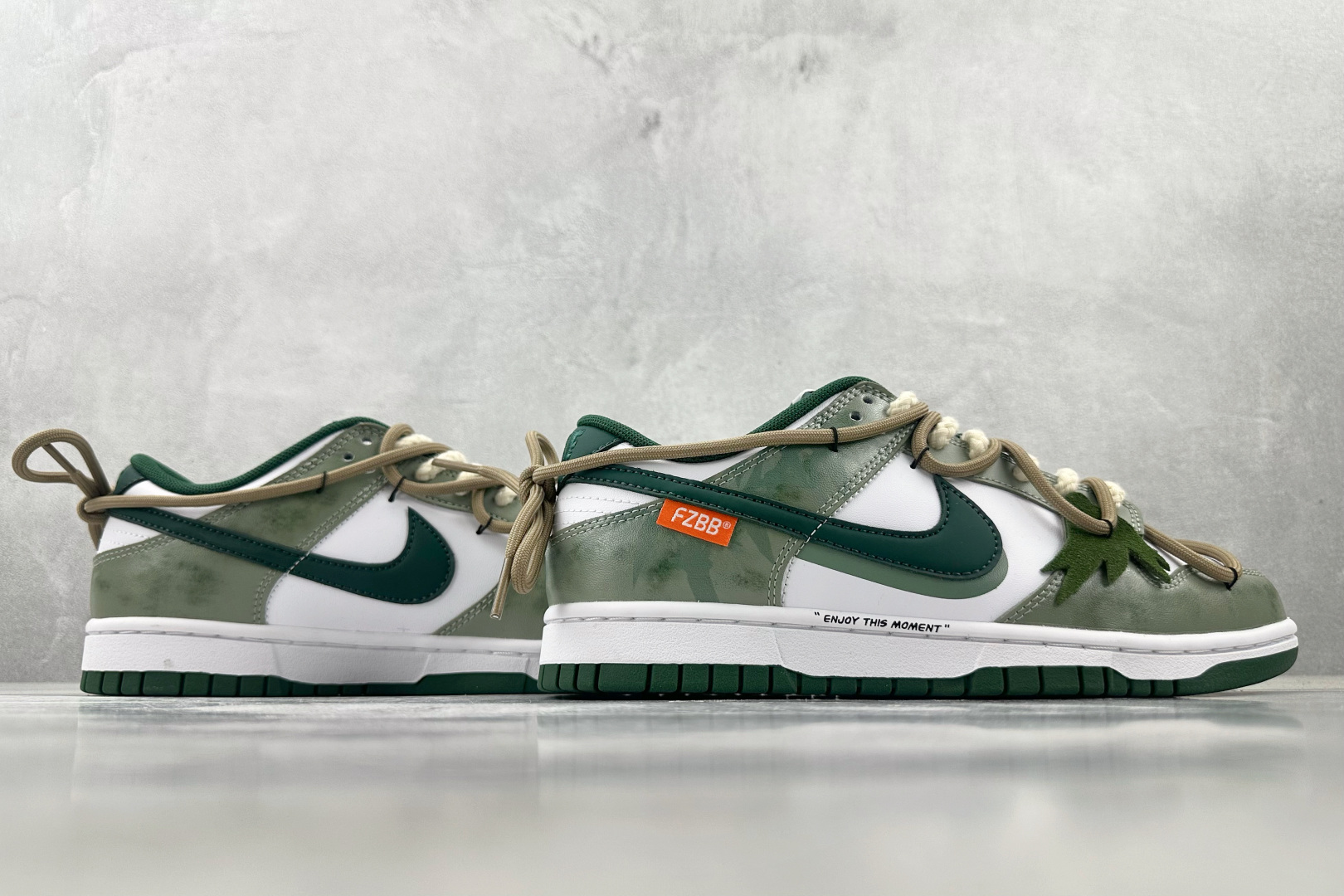 YC 
【定制球鞋】Nike Dunk 青竹林 绿白

货号：DD1391-101
尺码：40 40.5