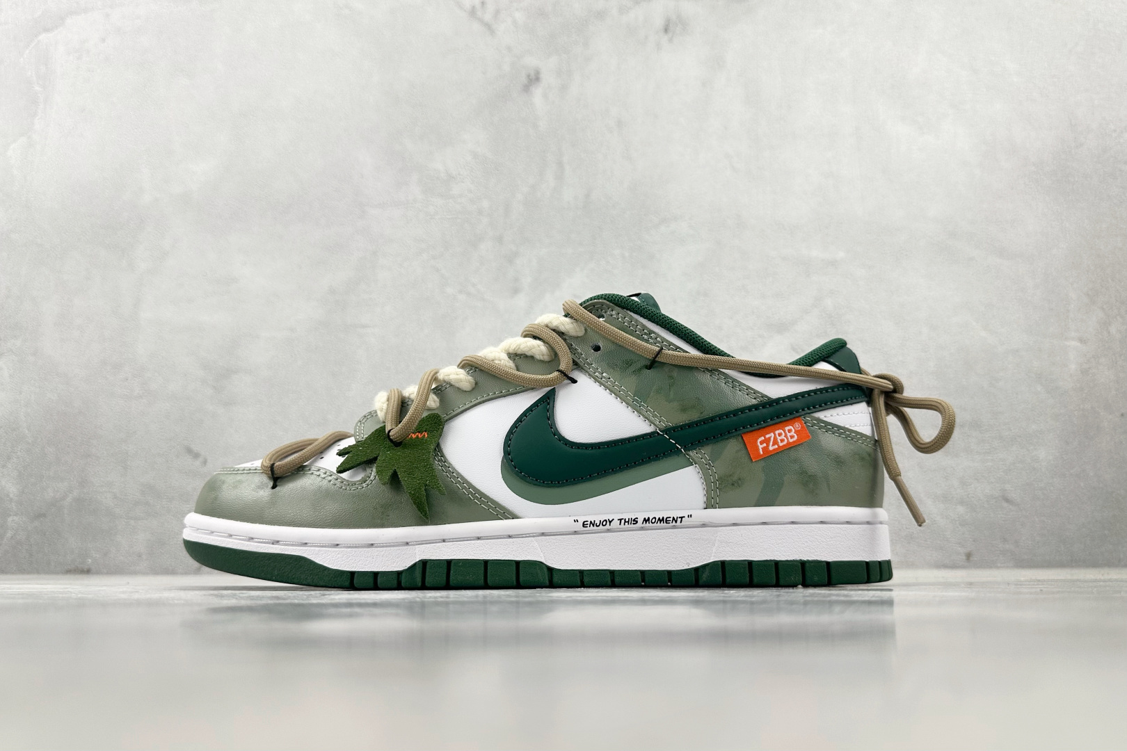 YC 
【定制球鞋】Nike Dunk 青竹林 绿白

货号：DD1391-101
尺码：40 40.5