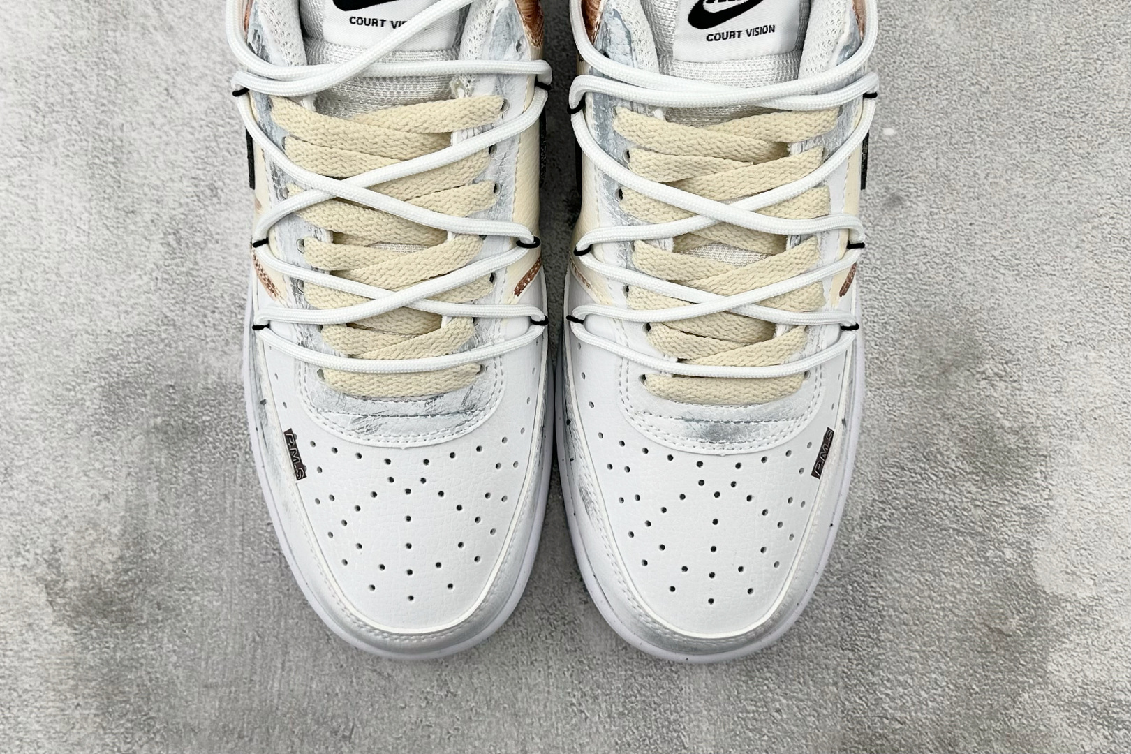定制版  
【定制球鞋】Nike Court Vision 街头涂鸦 蓝白色

货号：DH2987-10