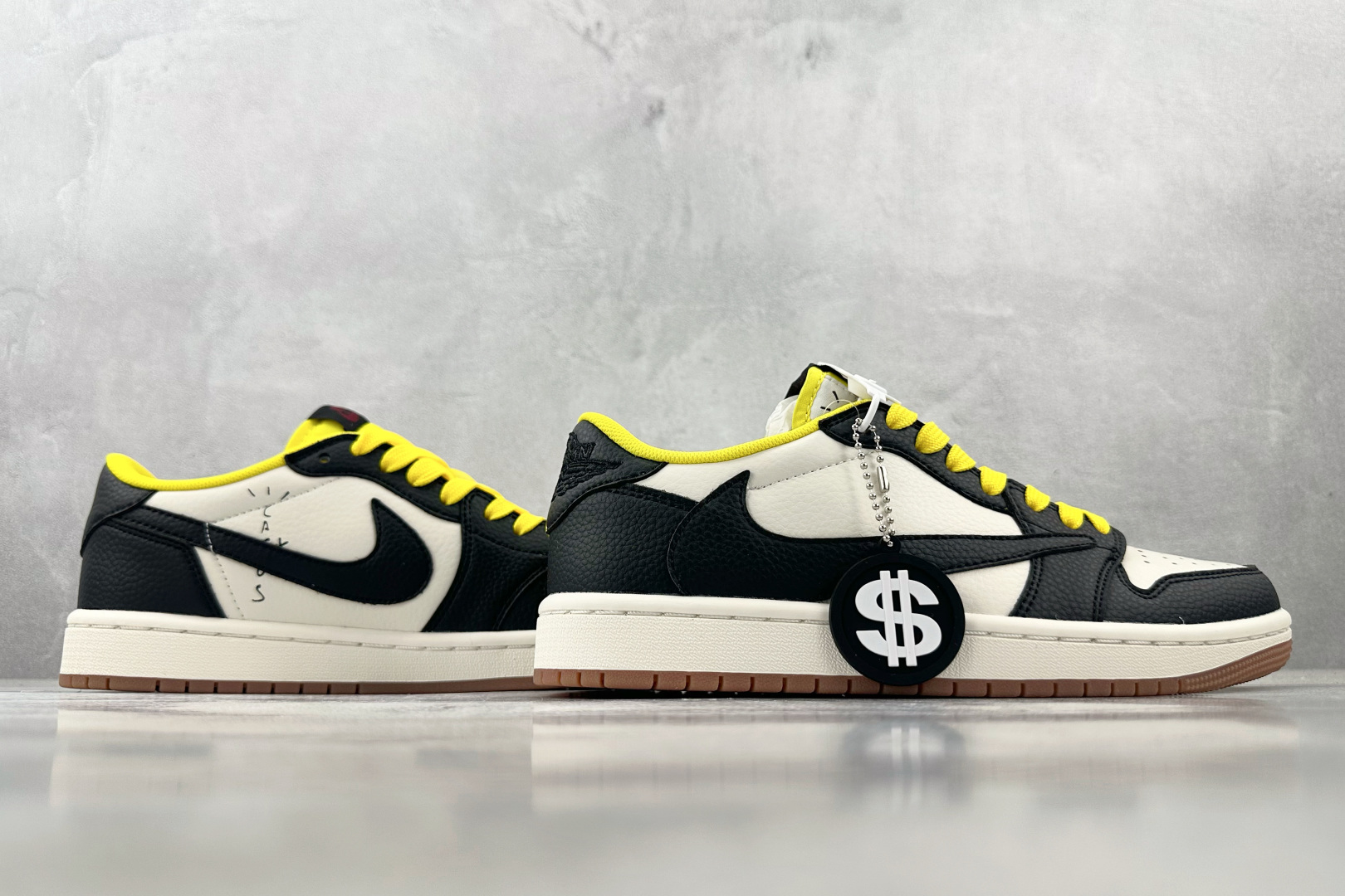 DK 
定制 Air Jordan 1 Low ow SP 黑白黄

货号：DN6901 093
尺码：