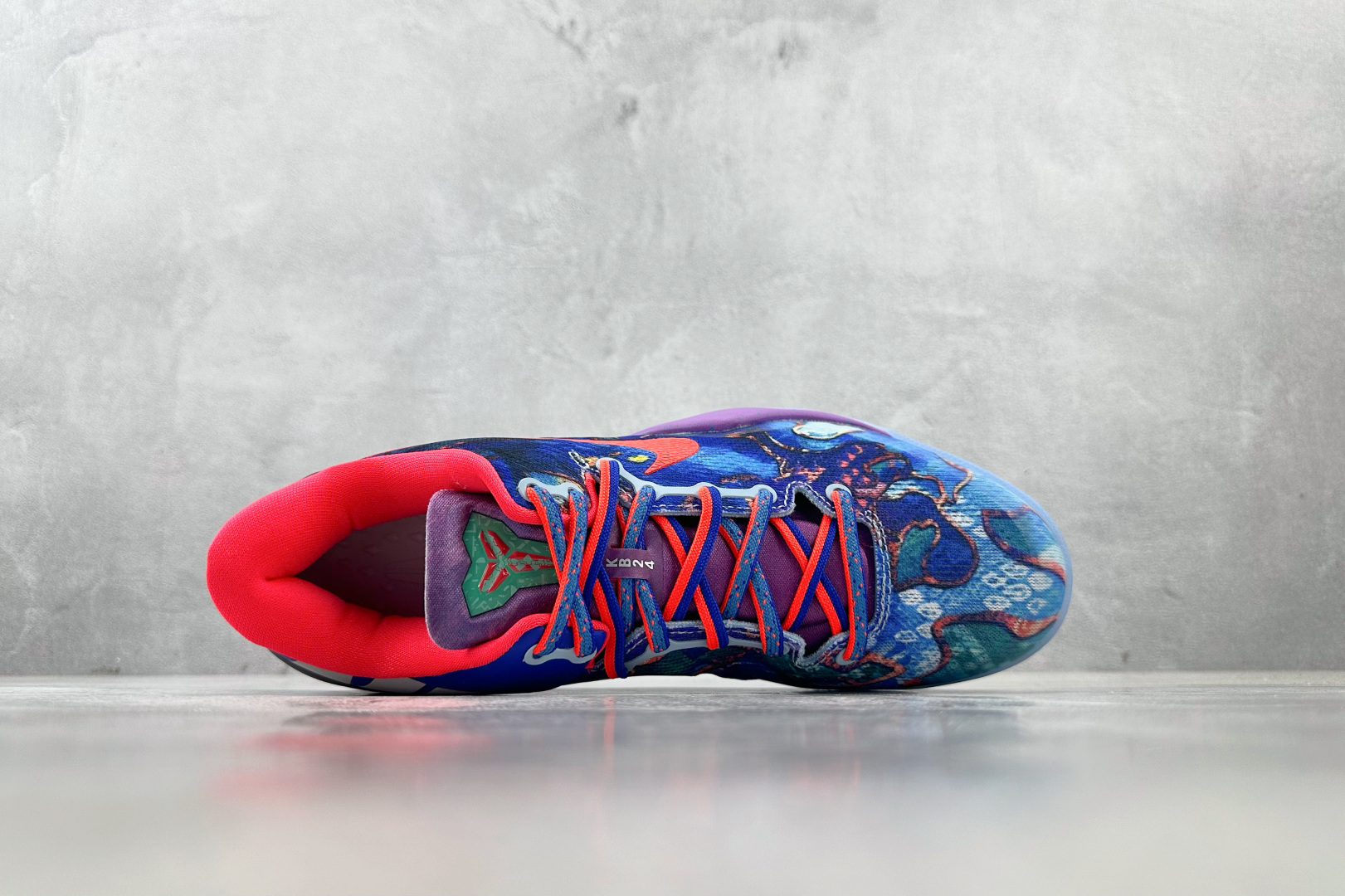 GX 
顶级纯原 完美复刻  Nike Kobe 8 Protro What The Kobe橙蓝

货