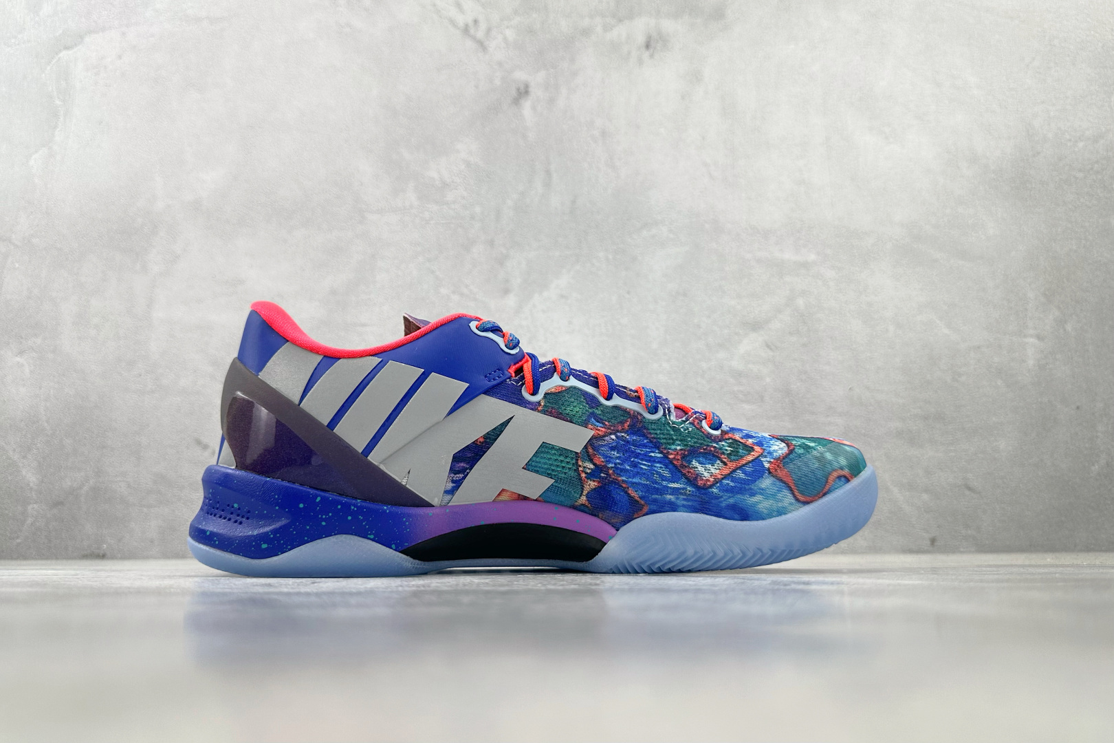 GX 
顶级纯原 完美复刻  Nike Kobe 8 Protro What The Kobe橙蓝

货