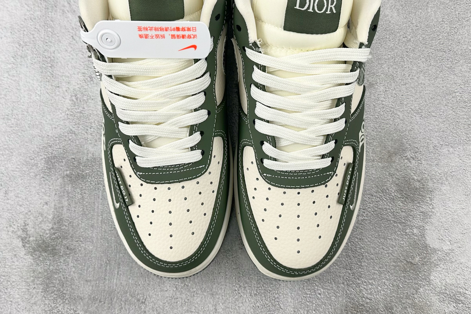 260 Nike Air Force 1'07 Dior 联名 绿白 KK1988-081