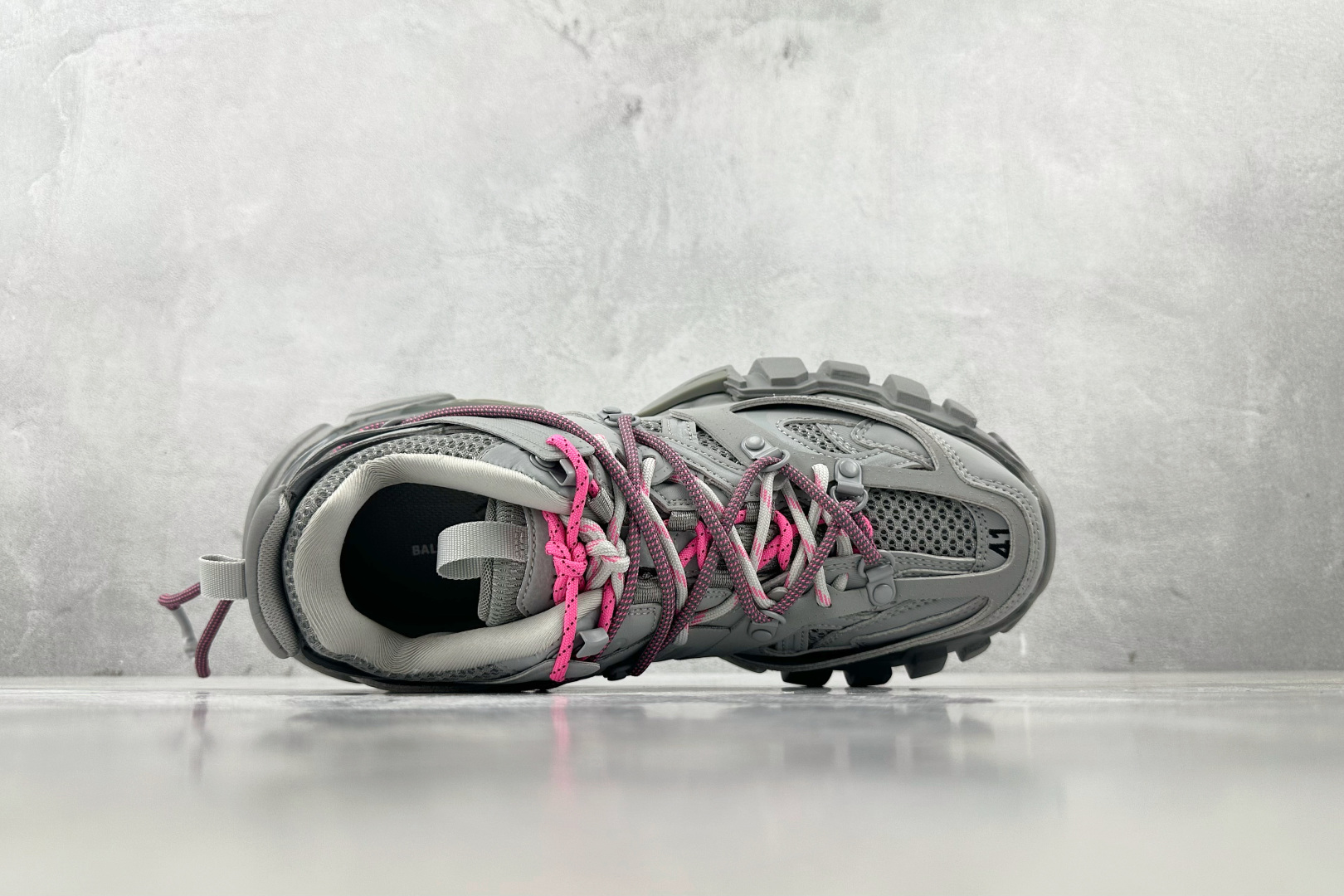 P500 VG版本Balenciaga巴黎世家 Track Trail 圆头系带 灰色 800590WTRHK