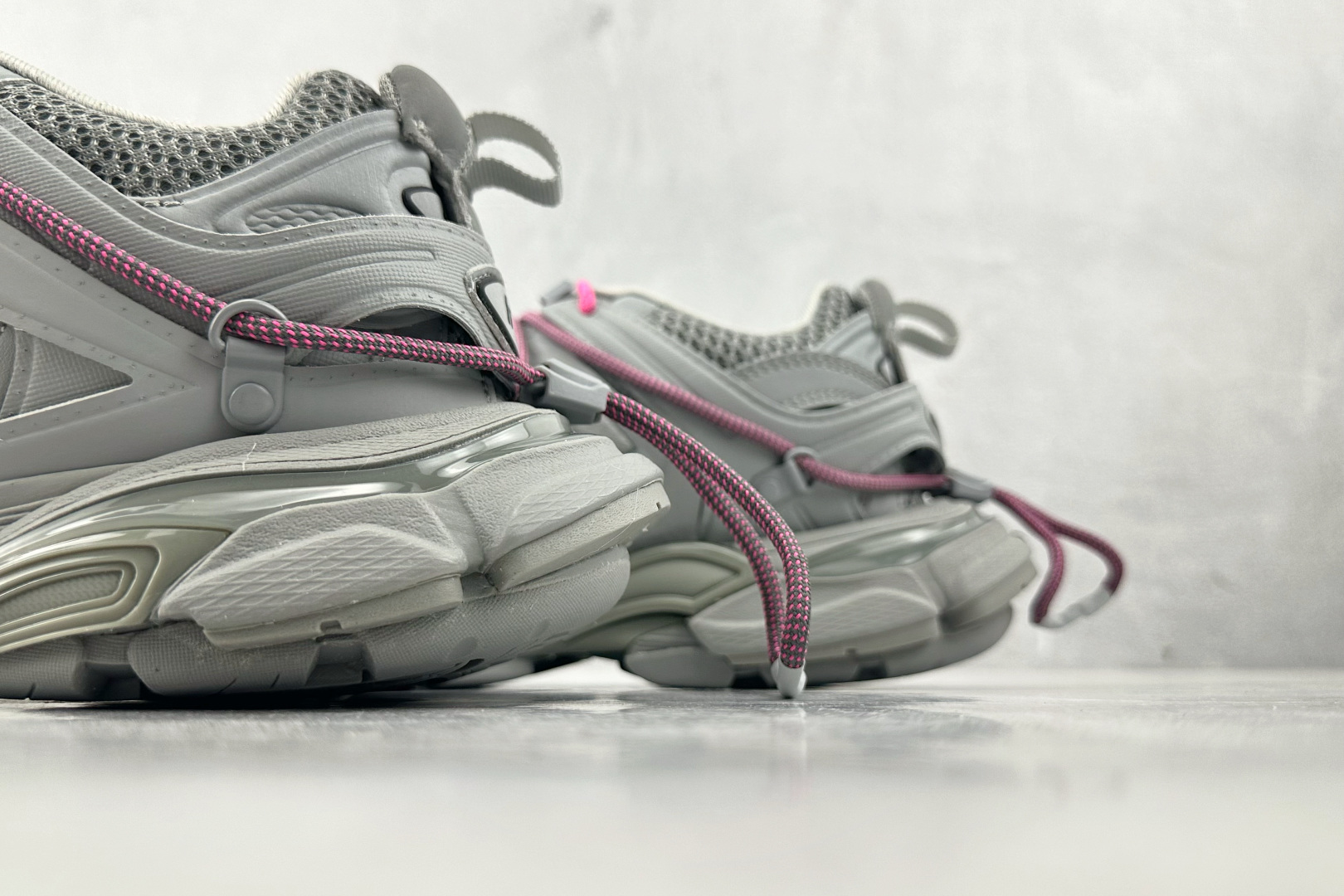 P500 VG版本Balenciaga巴黎世家 Track Trail 圆头系带 灰色 800590WTRHK