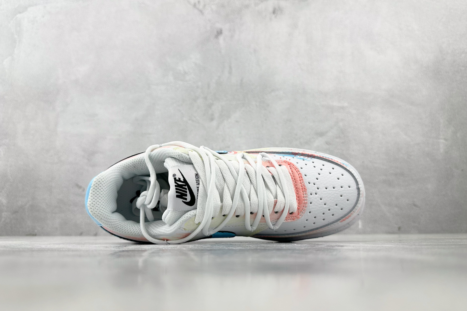 定制版  
【定制球鞋】Nike Court Vision 1 悦动粉 白粉色

货号：DH2987-1