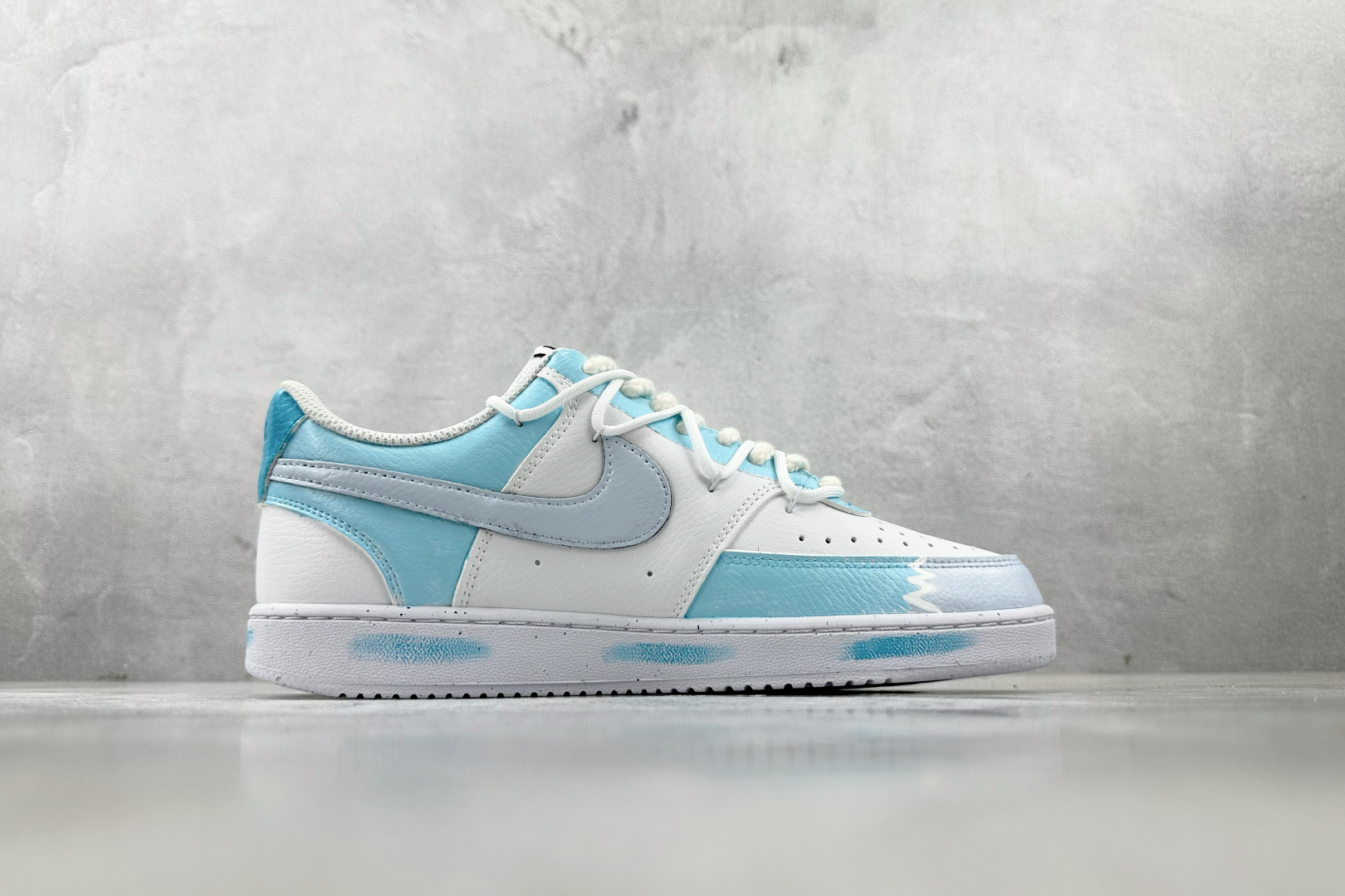 定制版  
【定制球鞋】Nike Court Vision 1 梦熠星河 蓝灰色

货号：DH2987-