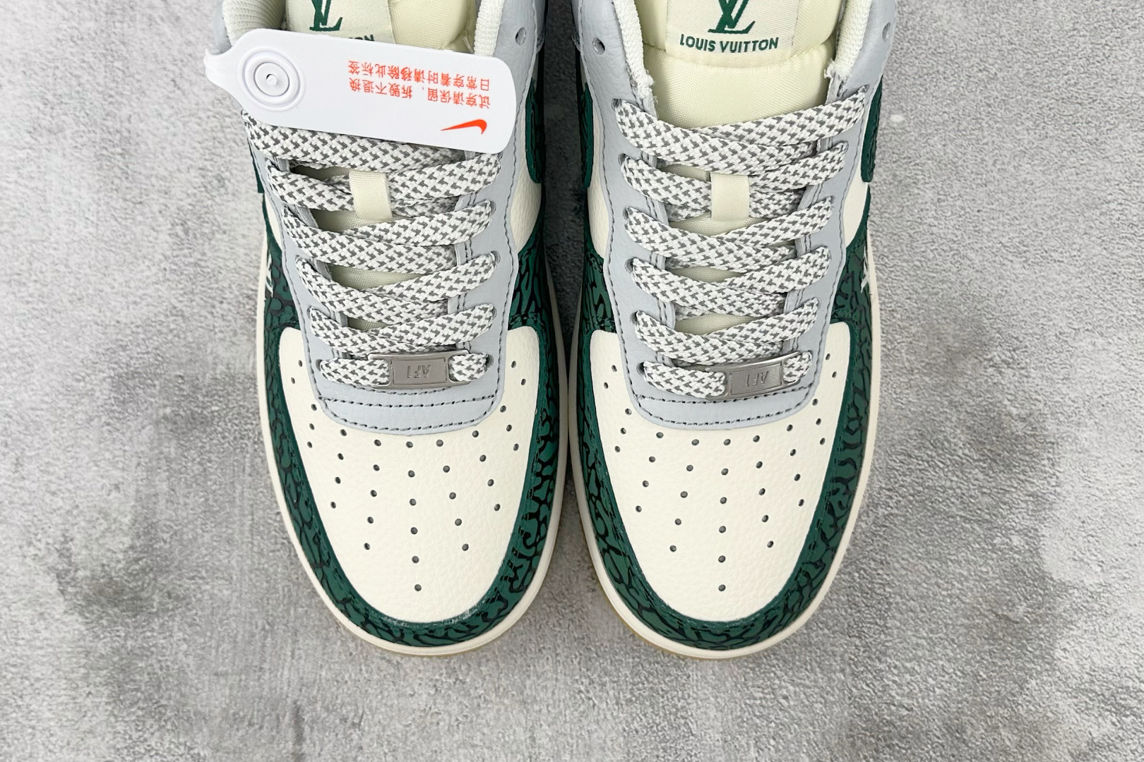 Nike Air Force 1'07 LV 联名 绿白灰 ZH2598-306