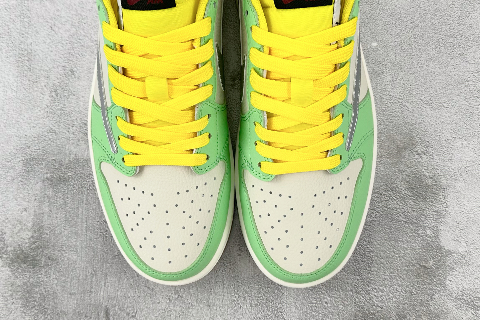 定制 Air Jordan 1 Low ow SP 倒钩联名 青米银 DN6901-092