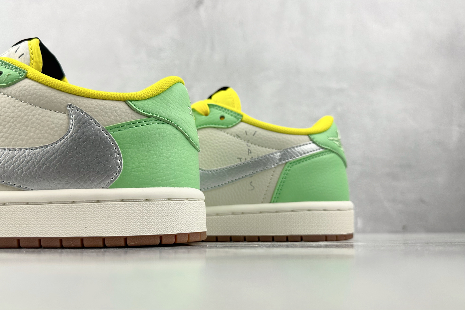 定制 Air Jordan 1 Low ow SP 倒钩联名 青米银 DN6901-092