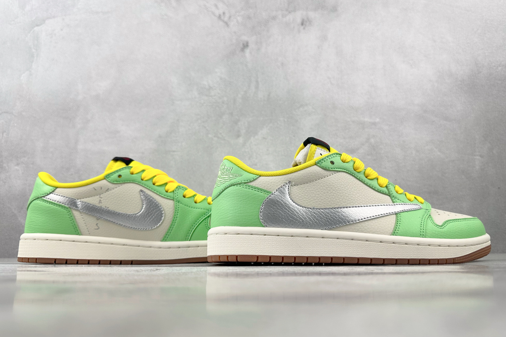 定制 Air Jordan 1 Low ow SP 倒钩联名 青米银 DN6901-092