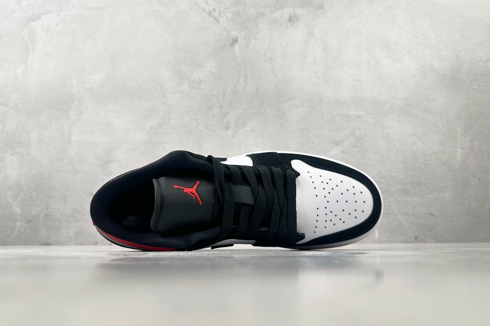 DT 240 Jordan Air Jordan 1 Low Low”White Black Gym Red” 黑红色 IB8971-106