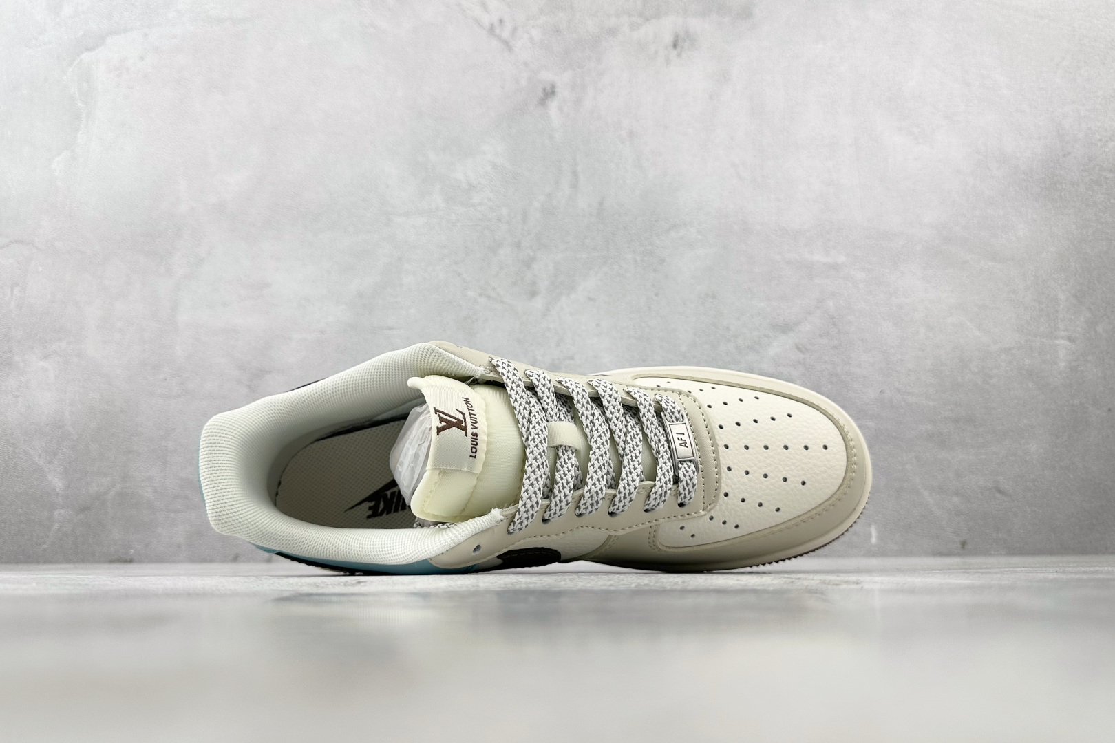 Nike Air Force 1'07 LV 联名 白黑蓝 JJ2508-702