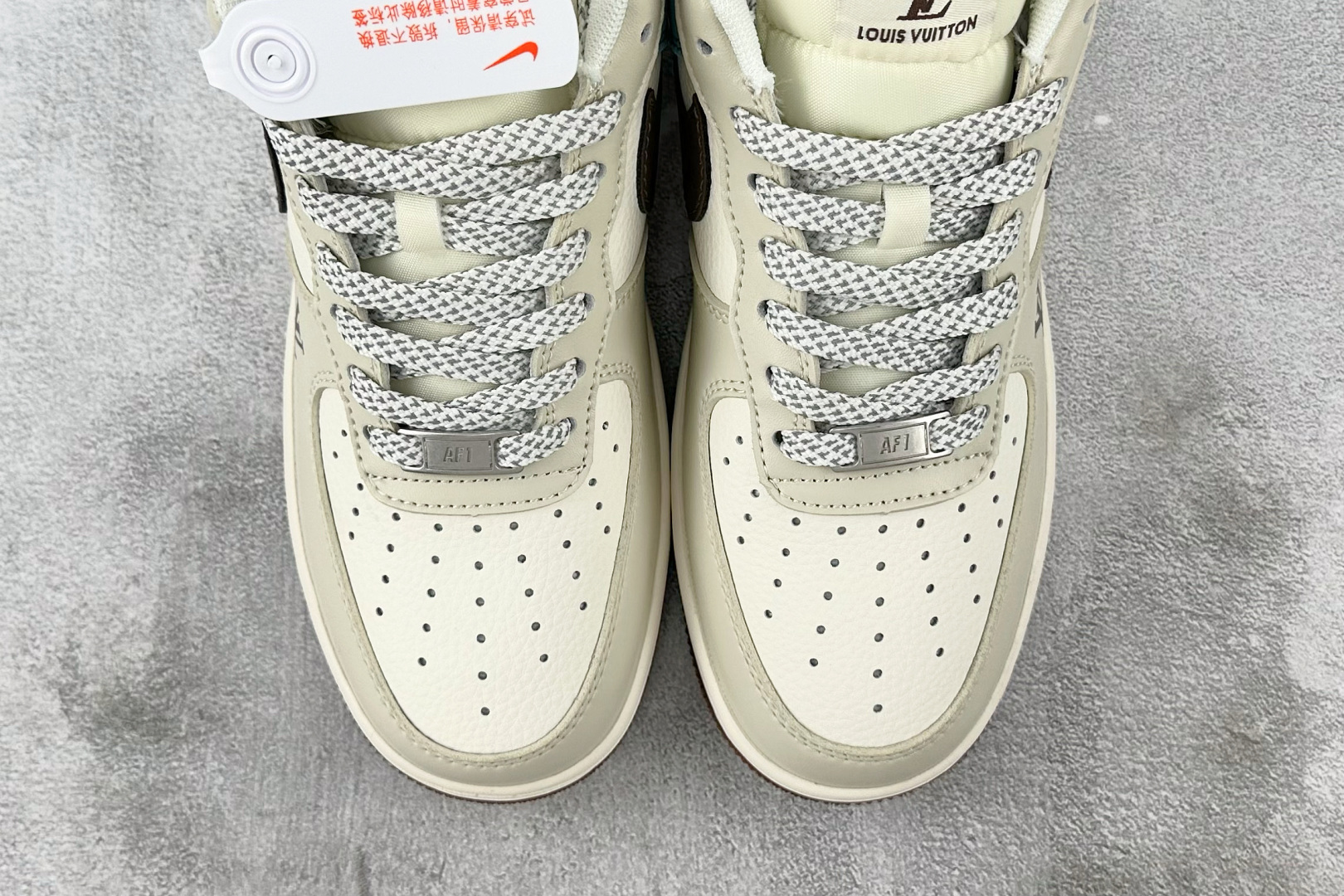 Nike Air Force 1'07 LV 联名 白黑蓝 JJ2508-702
