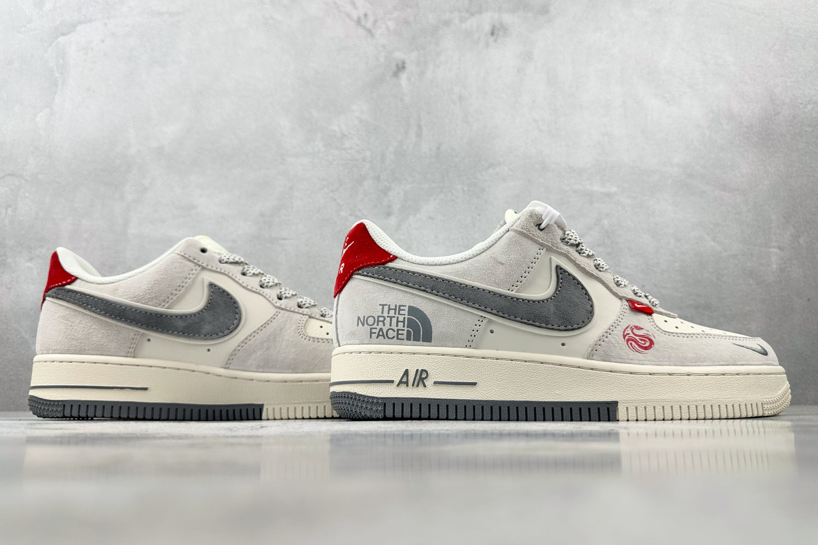 260 Nike Air Force 1'07 北面 联名 米白灰 YX5066-313